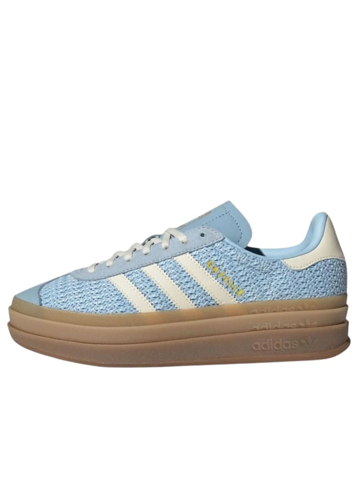 (WMNS) Adidas Gazelle Bold 'Clear Sky Sand Strata' — изображение 1 из 5, прозрачный/песочный