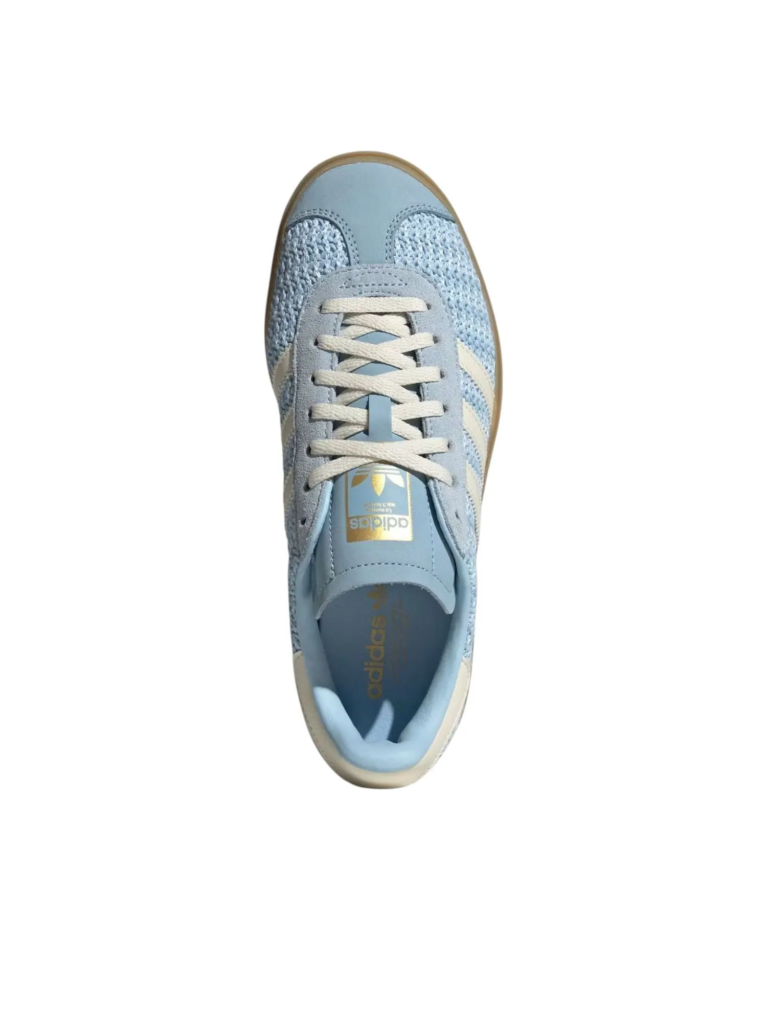 (WMNS) Adidas Gazelle Bold 'Clear Sky Sand Strata' — изображение 4 из 5, прозрачный/песочный