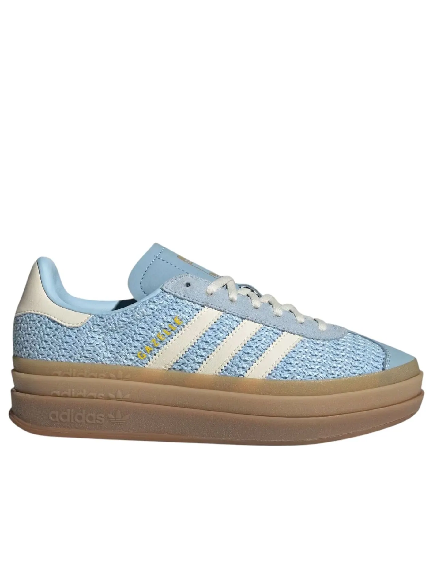 (WMNS) Adidas Gazelle Bold 'Clear Sky Sand Strata' — изображение 5 из 5, прозрачный/песочный