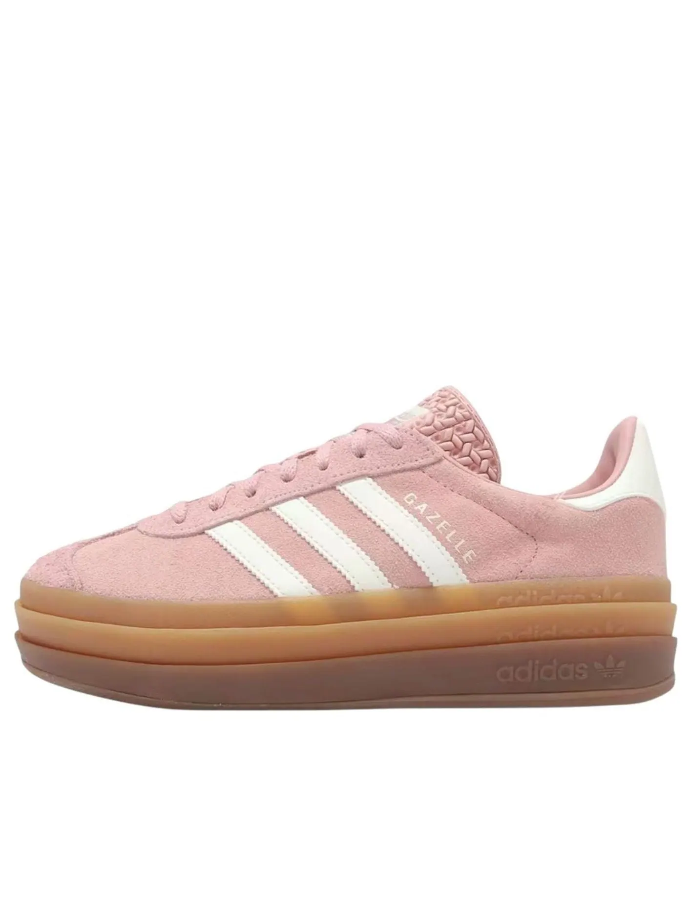 Кроссовки (WMNS) adidas Gazelle Bold 'Pink' — изображение 1 из 5, розовый