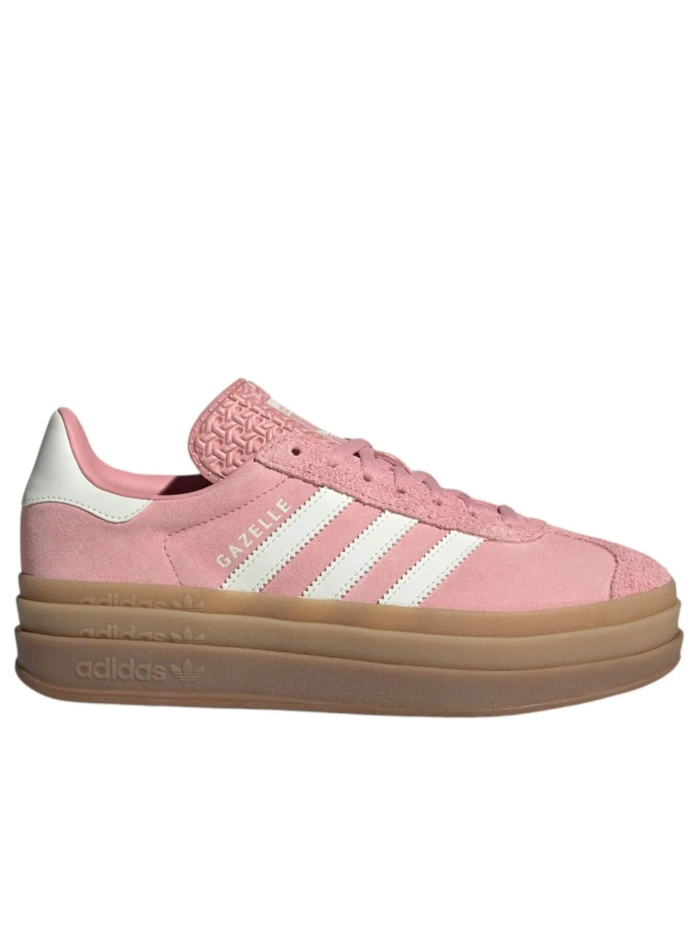 Кроссовки (WMNS) adidas Gazelle Bold 'Pink' — изображение 2 из 5, розовый