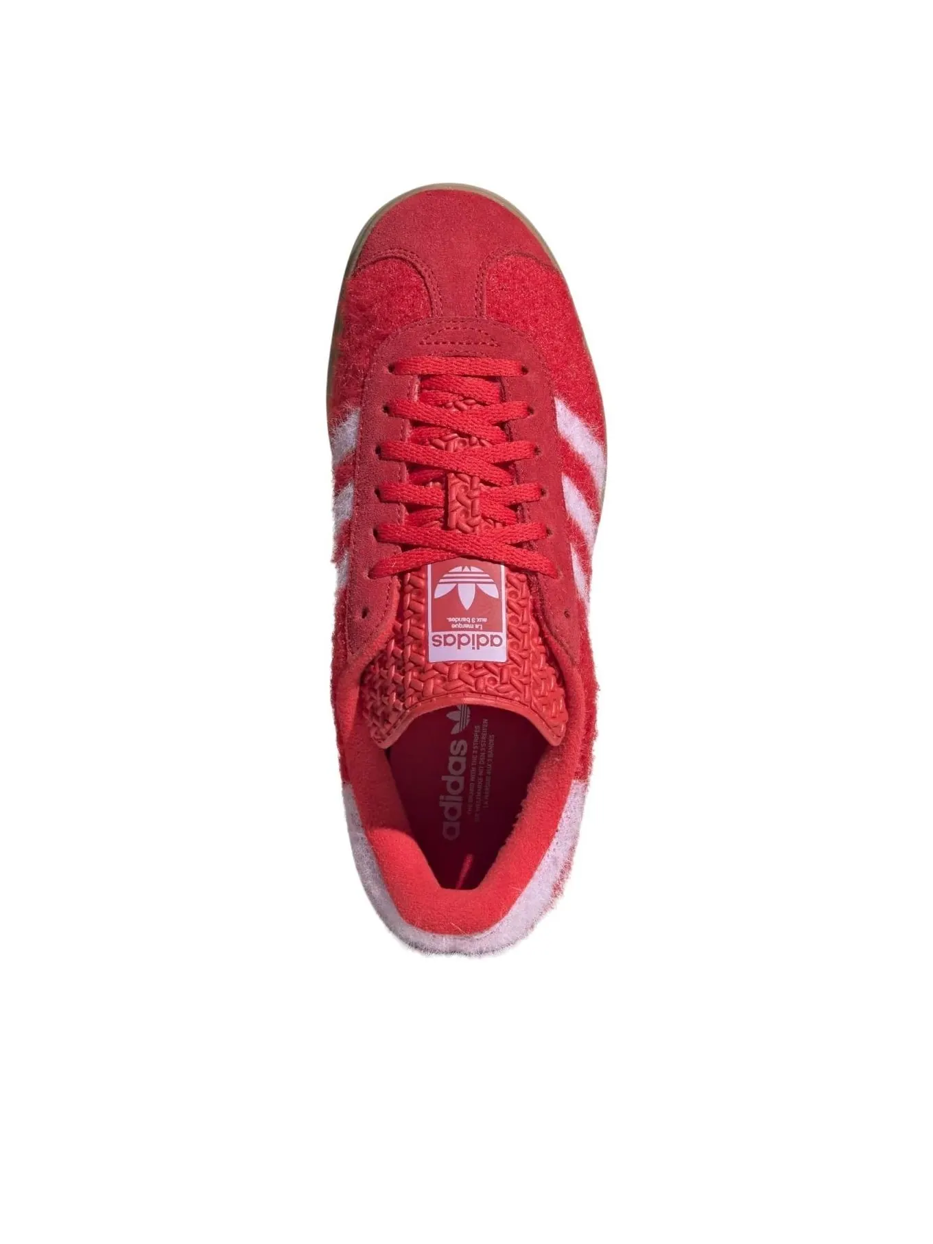 Кроссовки (WMNS) adidas Gazelle Bold 'Better Scarlet Bliss Lilac' — изображение 2 из 5, красный