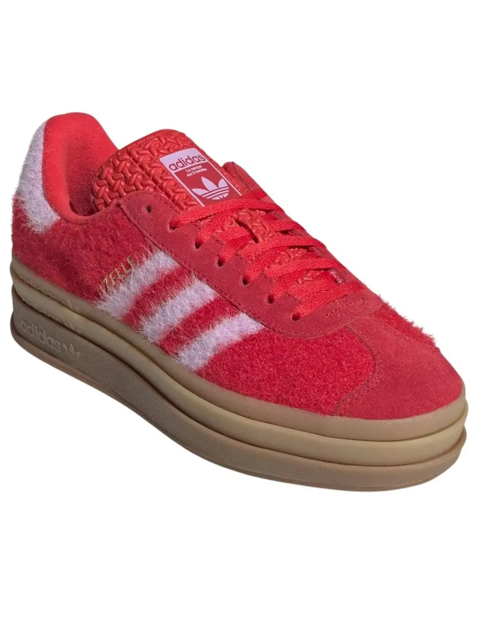 Кроссовки (WMNS) adidas Gazelle Bold 'Better Scarlet Bliss Lilac' — изображение 4 из 5, красный