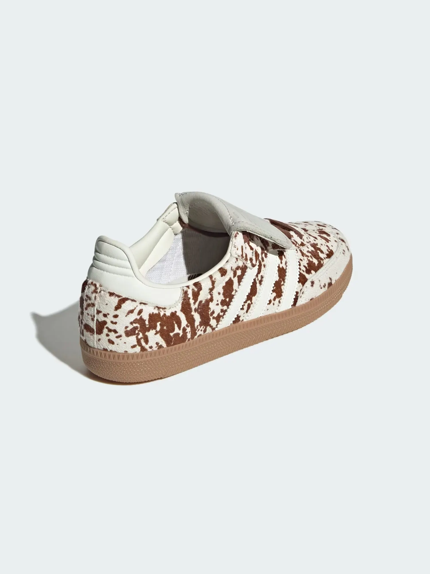 Adidas Cow Print Samba Long Tongue JS3931 — изображение 5 из 9, белый/розовый
