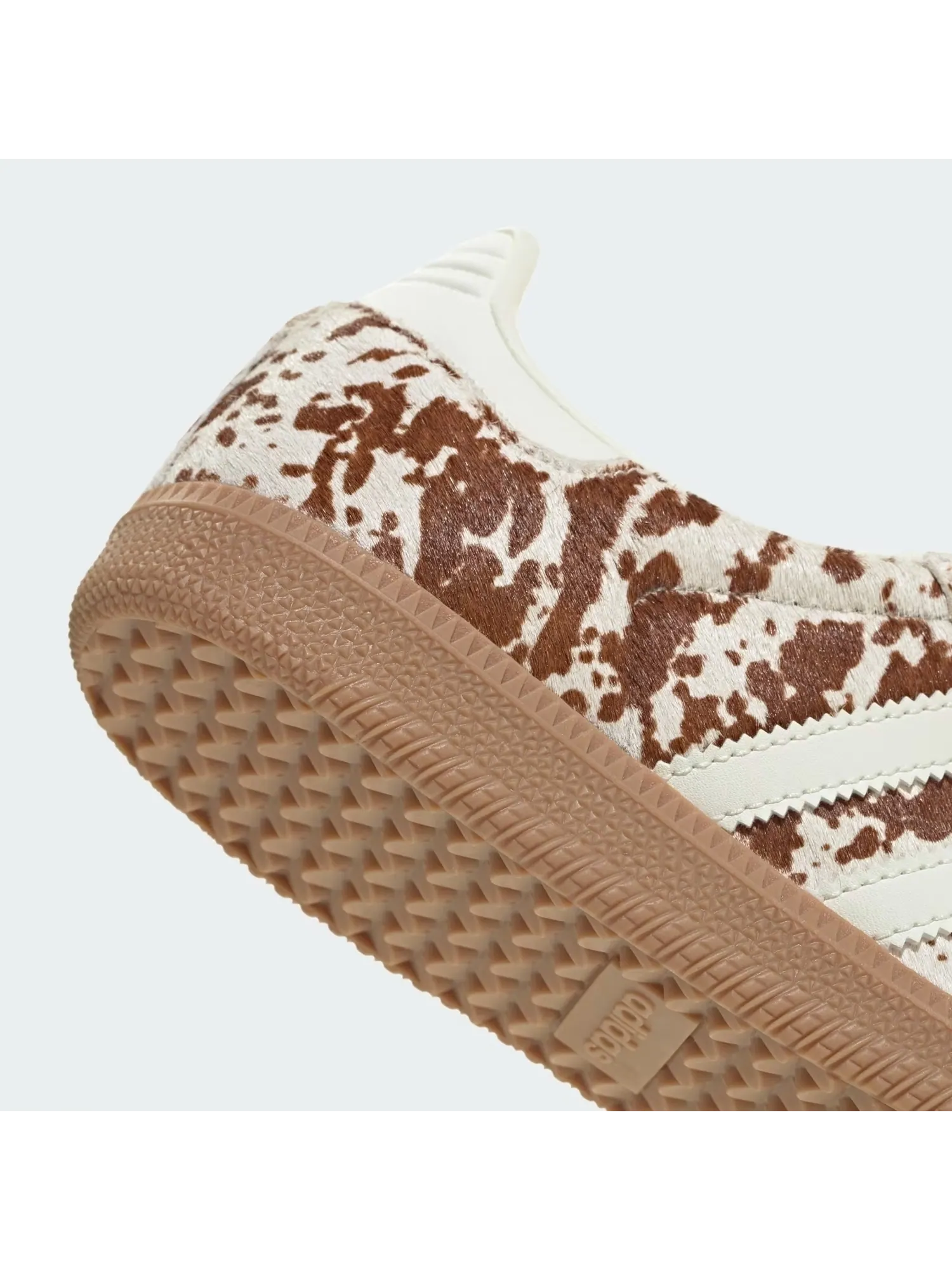 Adidas Cow Print Samba Long Tongue JS3931 — изображение 8 из 9, белый/розовый