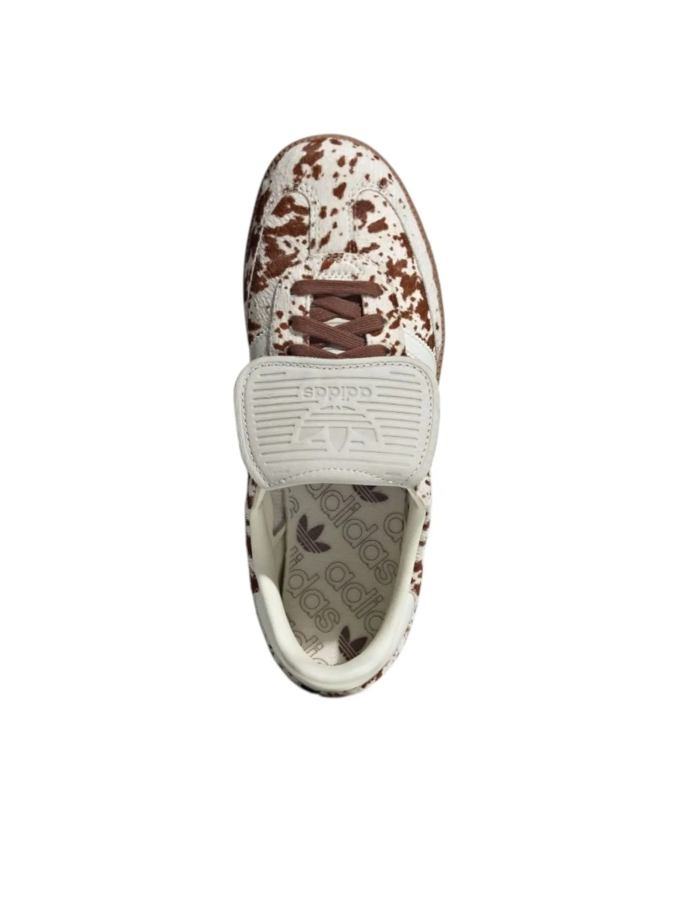 (WMNS) Adidas Samba LT 'Cow Print Brown' — изображение 3 из 5, белый/розовый