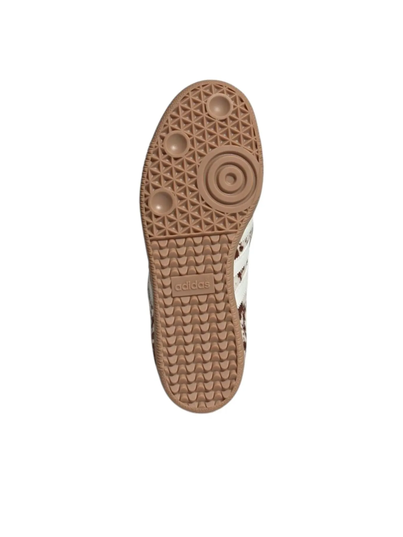 (WMNS) Adidas Samba LT 'Cow Print Brown' — изображение 4 из 5, белый/розовый