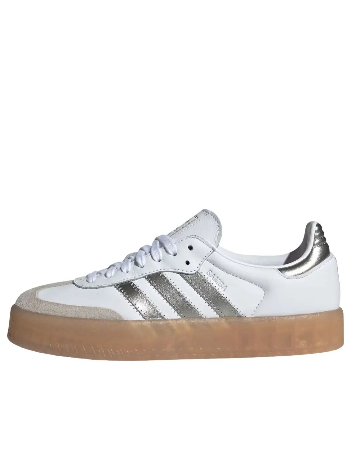 (WMNS) Adidas Sambae 'White Silver Metallic' — изображение 1 из 5