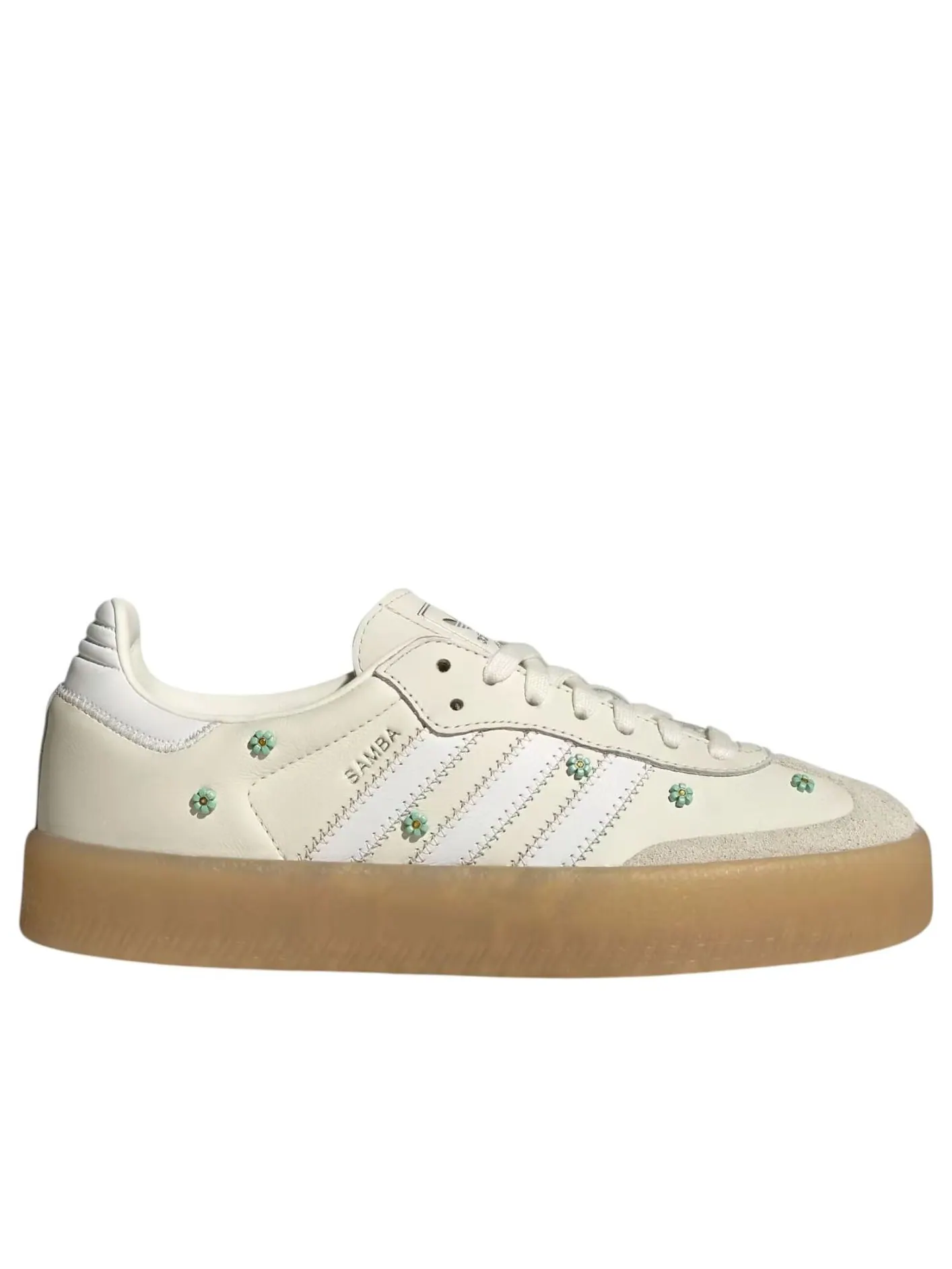 Кроссовки (WMNS) adidas Sambae 'Off White Cloud White Clear Mint' — изображение 5 из 5, белый