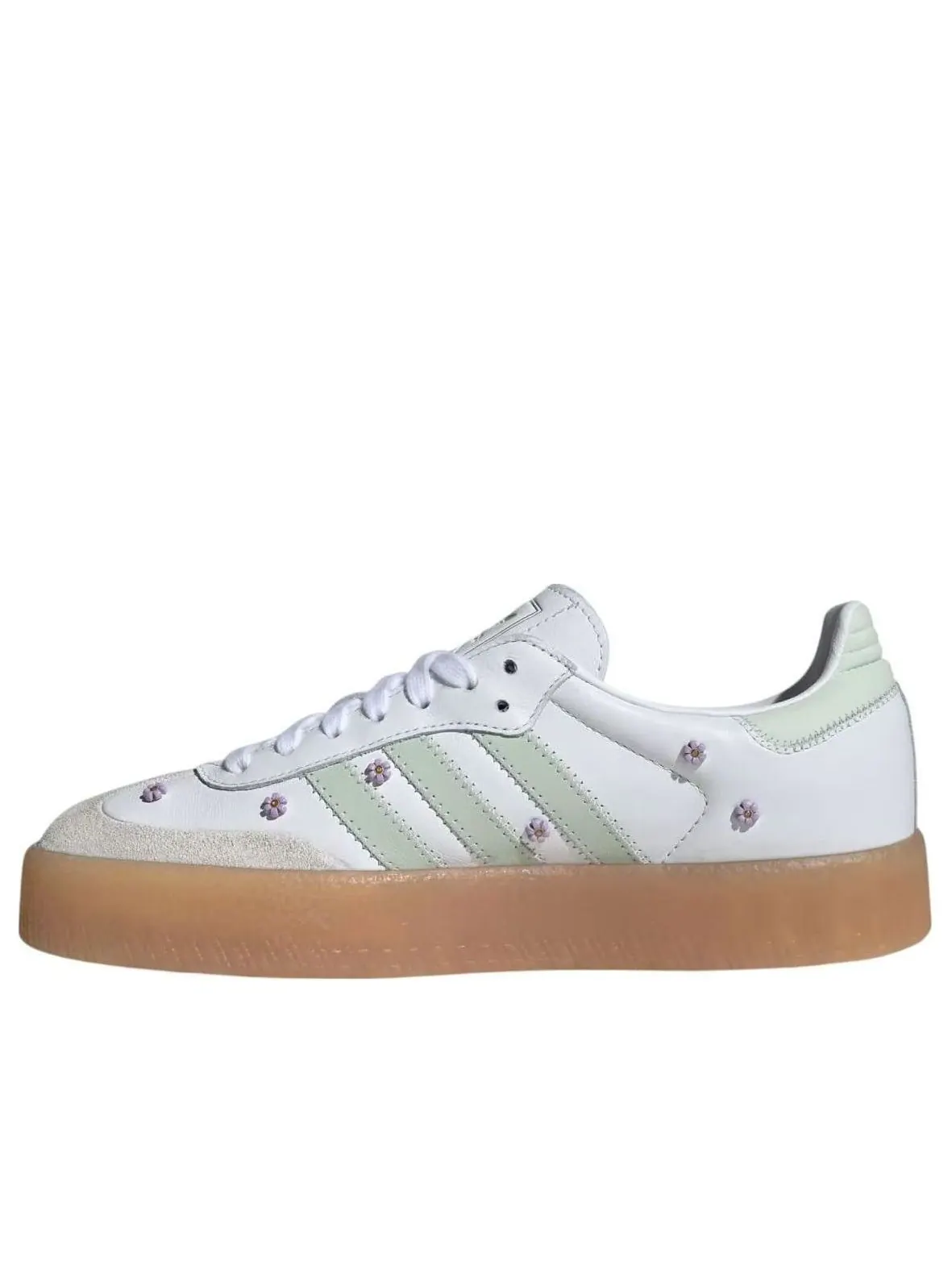 Кроссовки (WMNS) adidas Sambae 'Cloud White Linen Green Gum' — изображение 1 из 5, белый