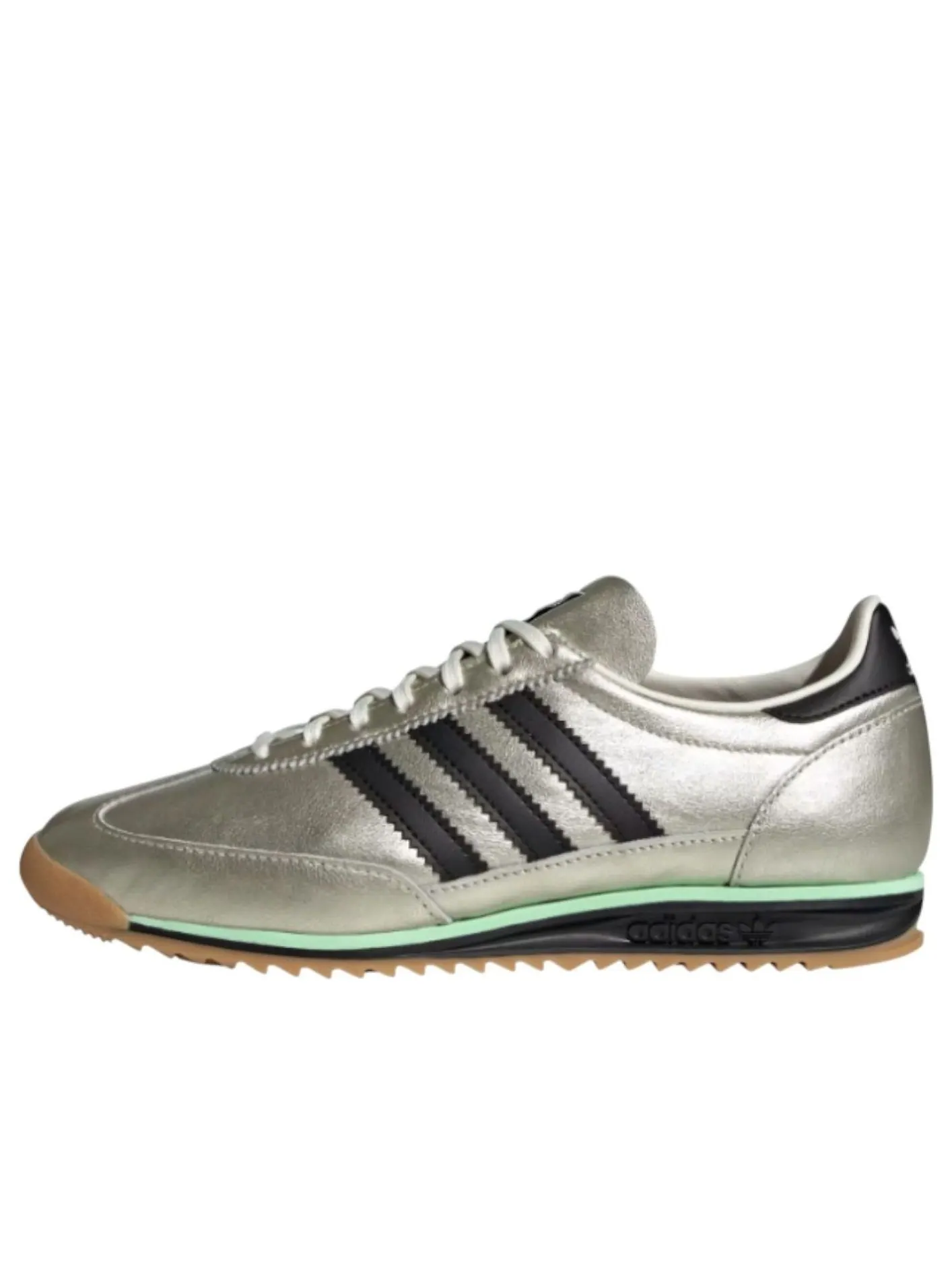 Кроссовки (WMNS) adidas SL 72 OG 'Off-White Black Gum' — изображение 1 из 5, серебряный