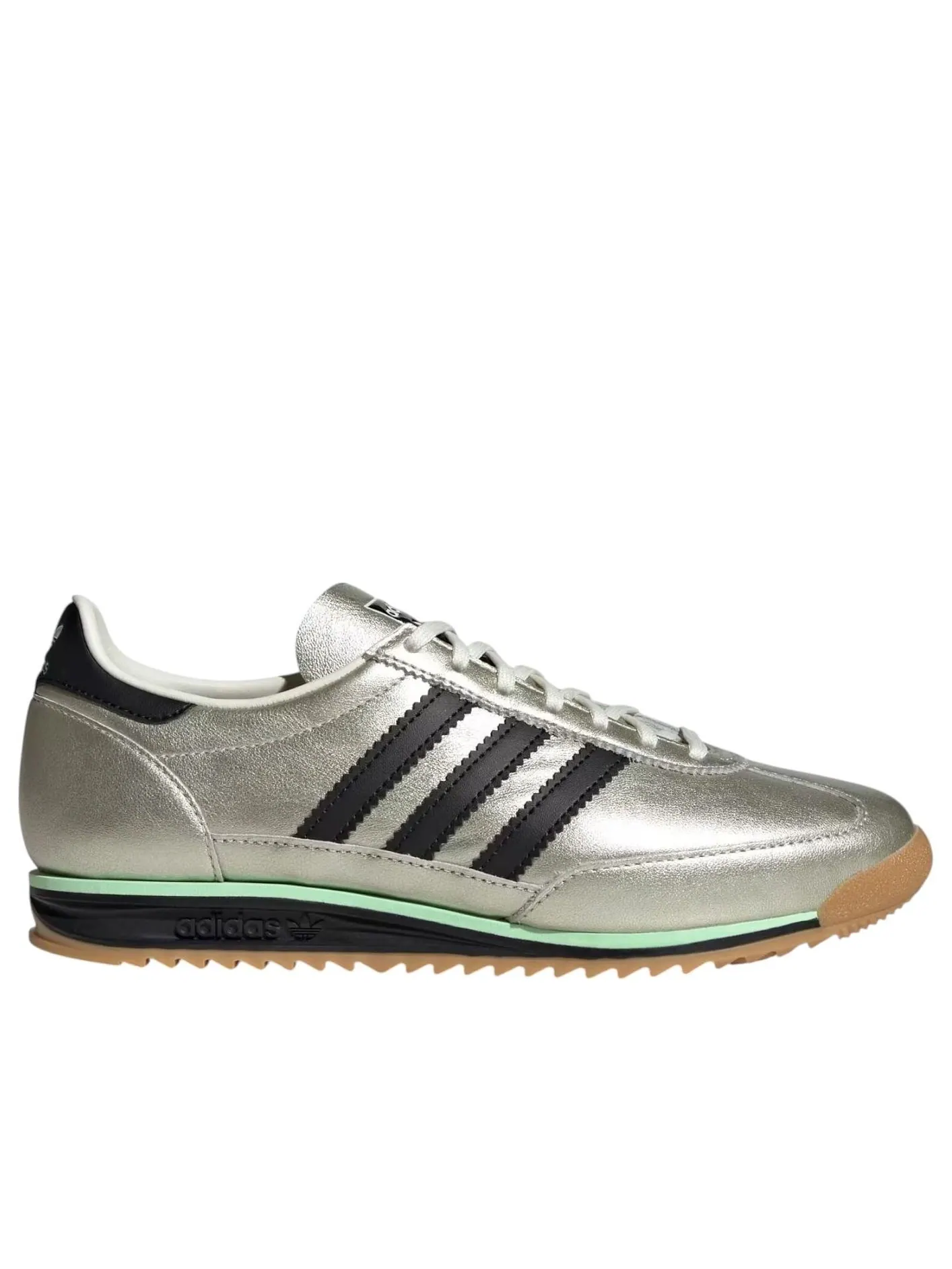 Кроссовки (WMNS) adidas SL 72 OG 'Off-White Black Gum' — изображение 5 из 5, серебряный