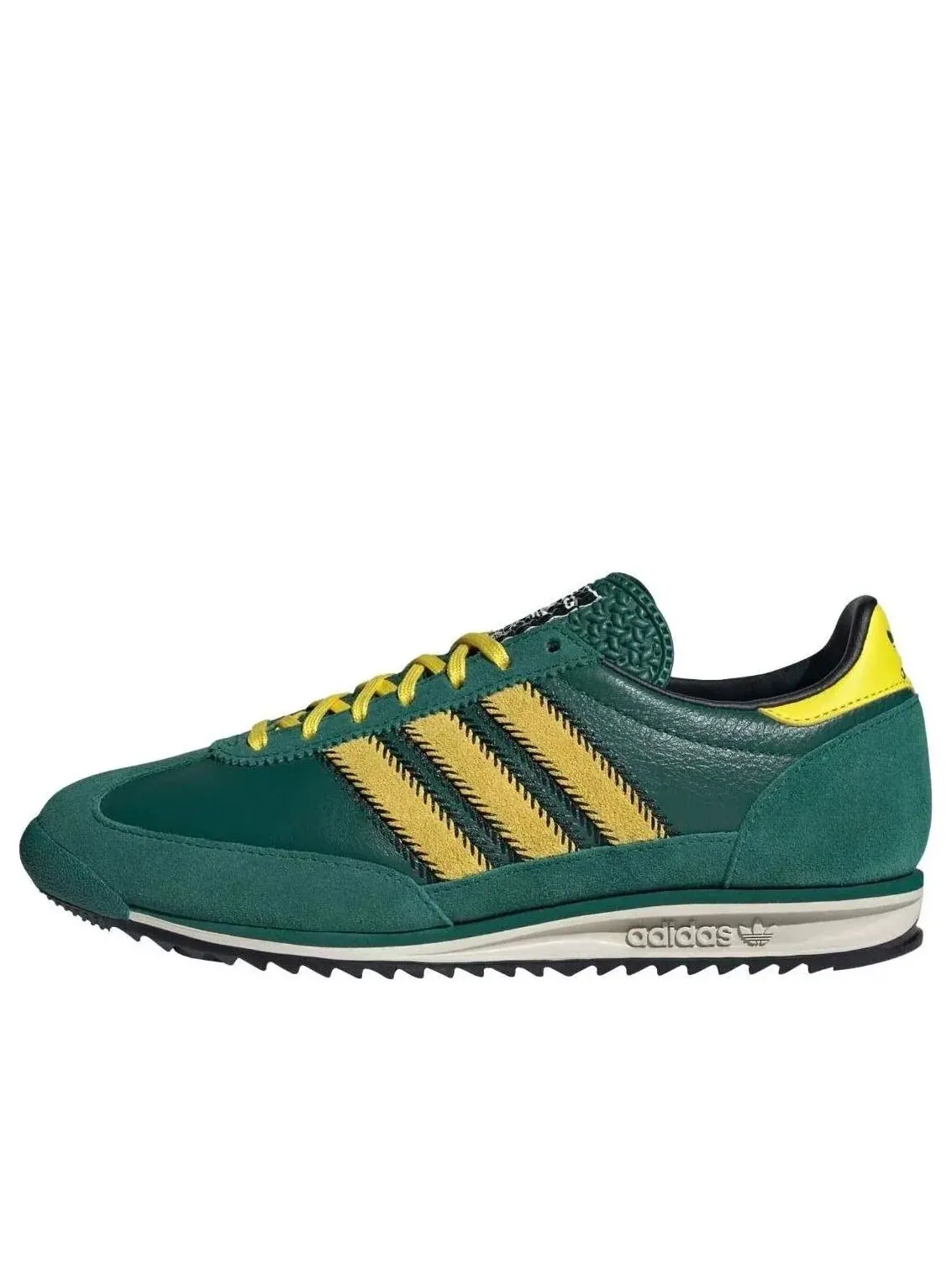 Кроссовки (WMNS) Adidas SL 72 OG 'Collegiate Green Yellow' — изображение 1 из 5, зеленый