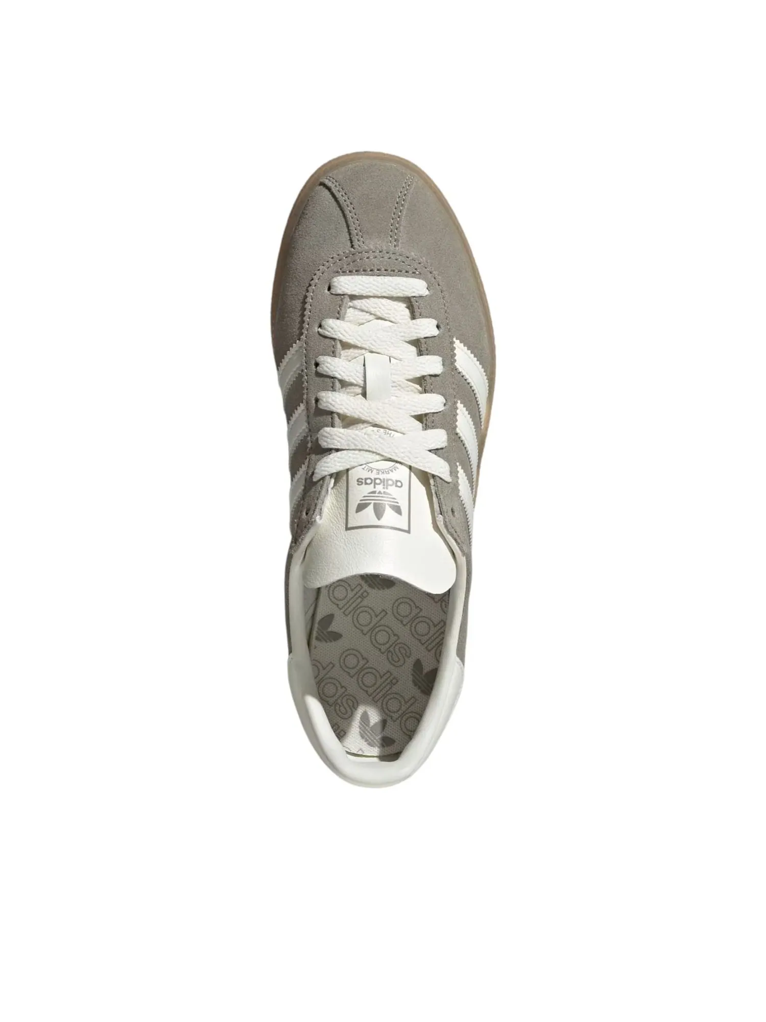Кроссовки (WMNS) adidas Munich 'Silver Pebble' — изображение 4 из 5, серый