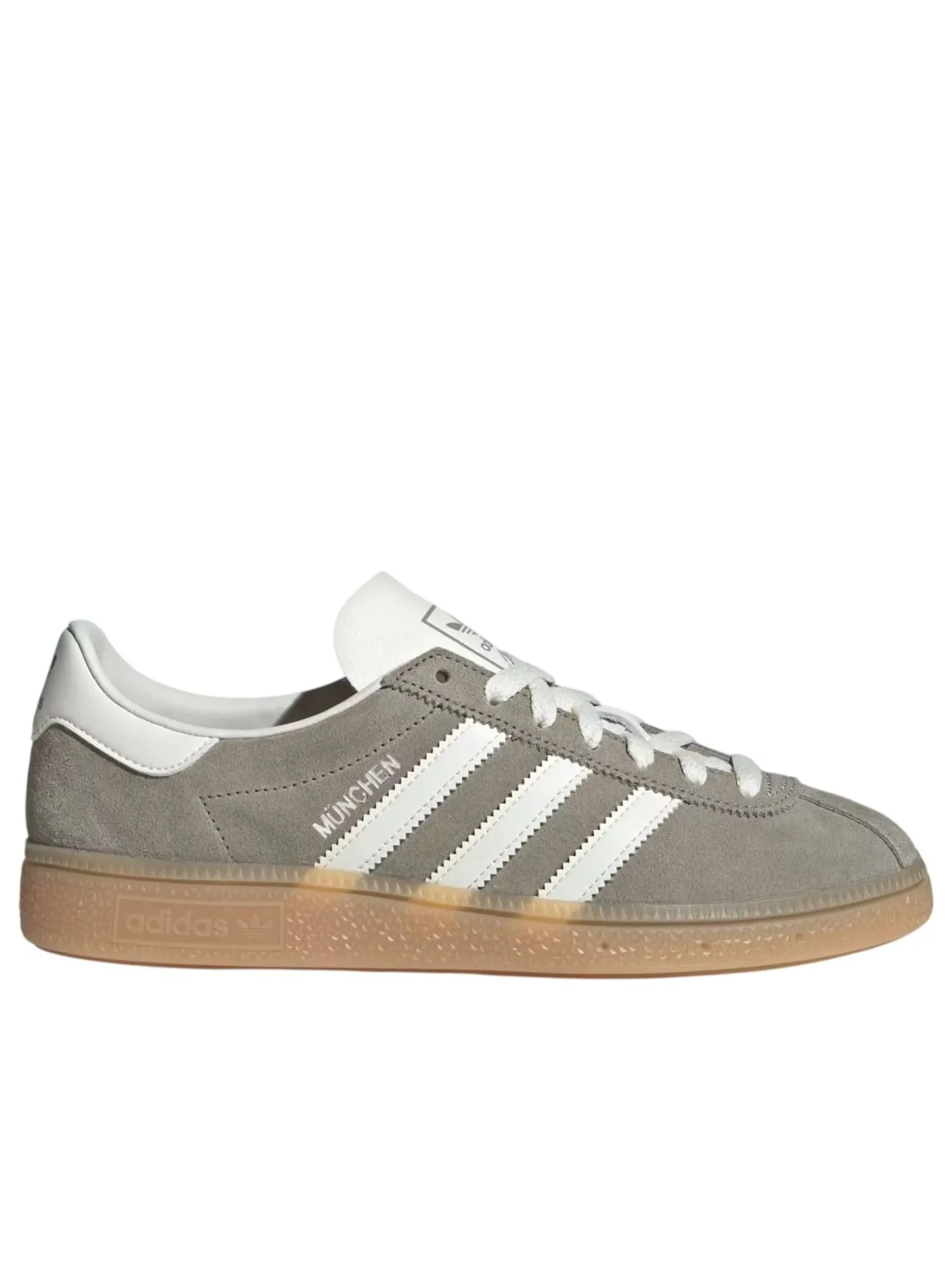 Кроссовки (WMNS) adidas Munich 'Silver Pebble' — изображение 5 из 5, серый