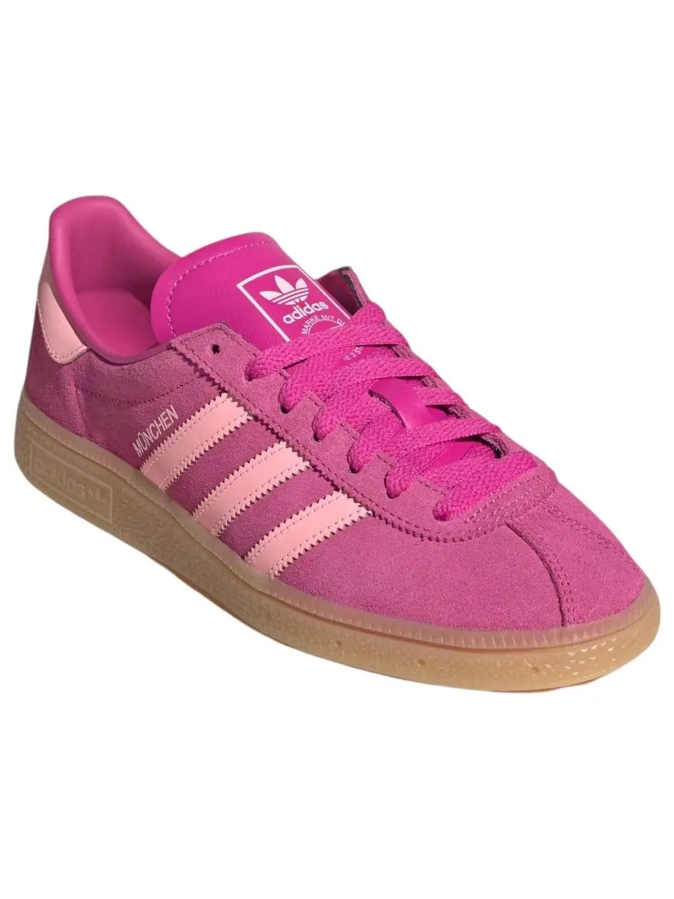 (WMNS) Adidas Muenchen 'Semi Lucid Fuchsia Glow Pink Gum' — изображение 4 из 5, розовый