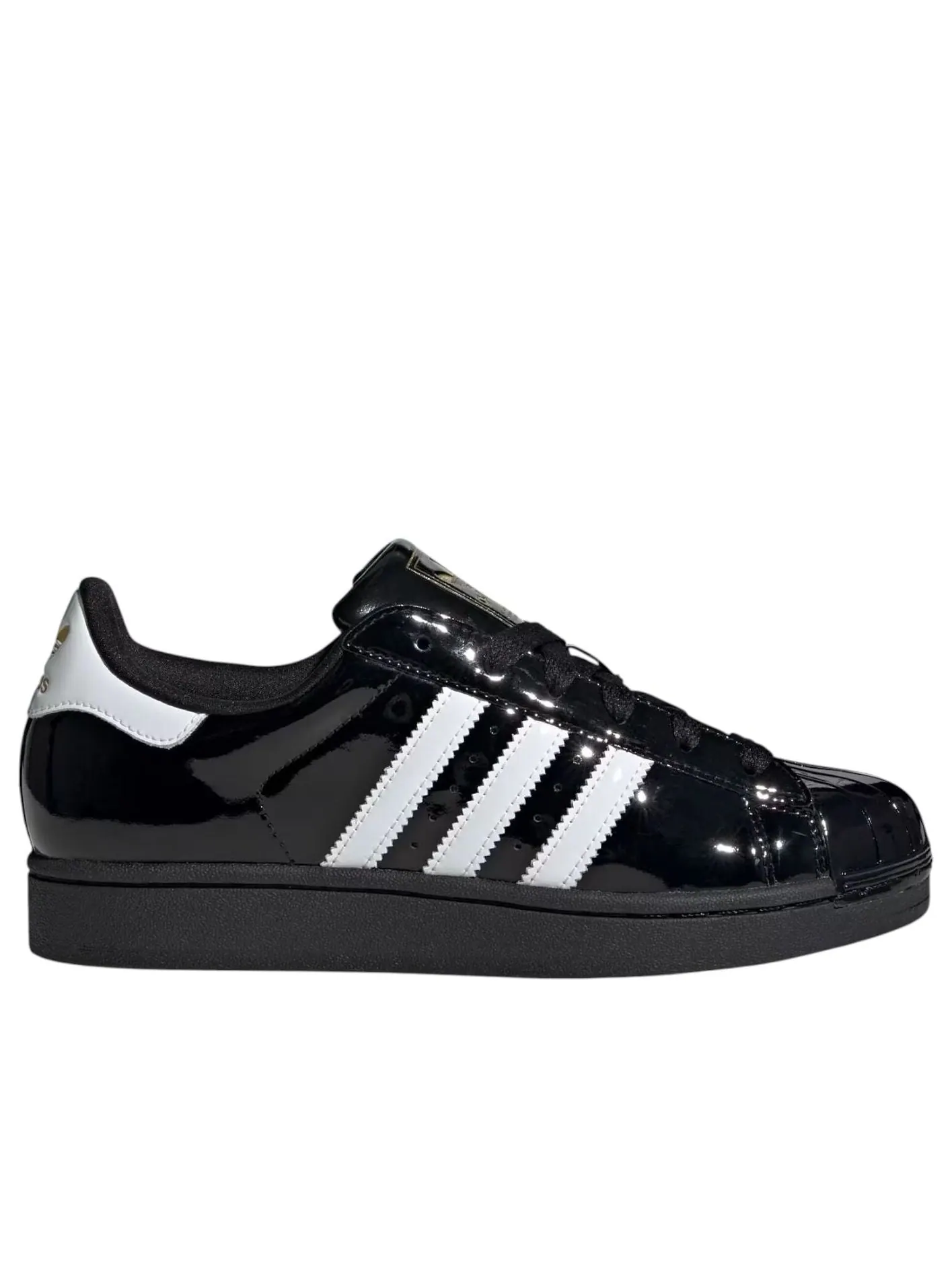 Кроссовки (WMNS) adidas Superstar II 'Core Black Gold Metallic' — изображение 5 из 5, черный