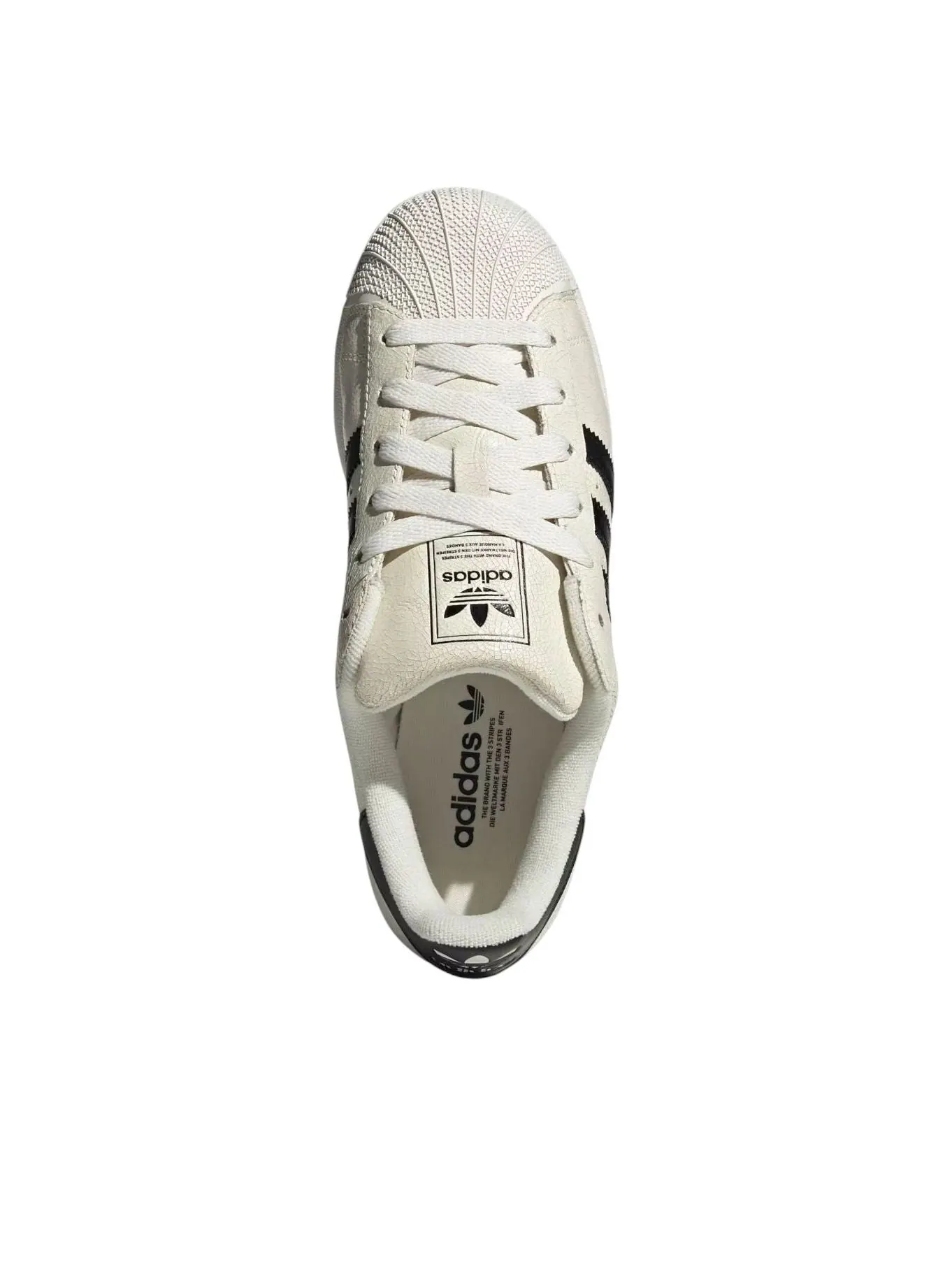 (WMNS) Adidas Superstar II 'Off White Black' — изображение 2 из 5, белый/черный
