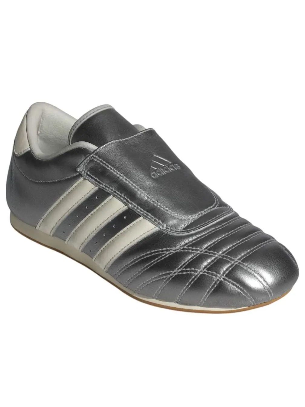Кроссовки (WMNS) adidas Taekwondo sports 'Silver Metallic' — изображение 3 из 4, серебряный