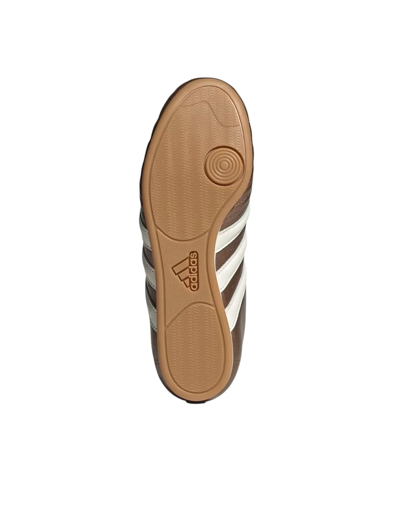 Кроссовки (WMNS) adidas Taekwondo 'Preloved Brown Off White' — изображение 3 из 5, коричневый