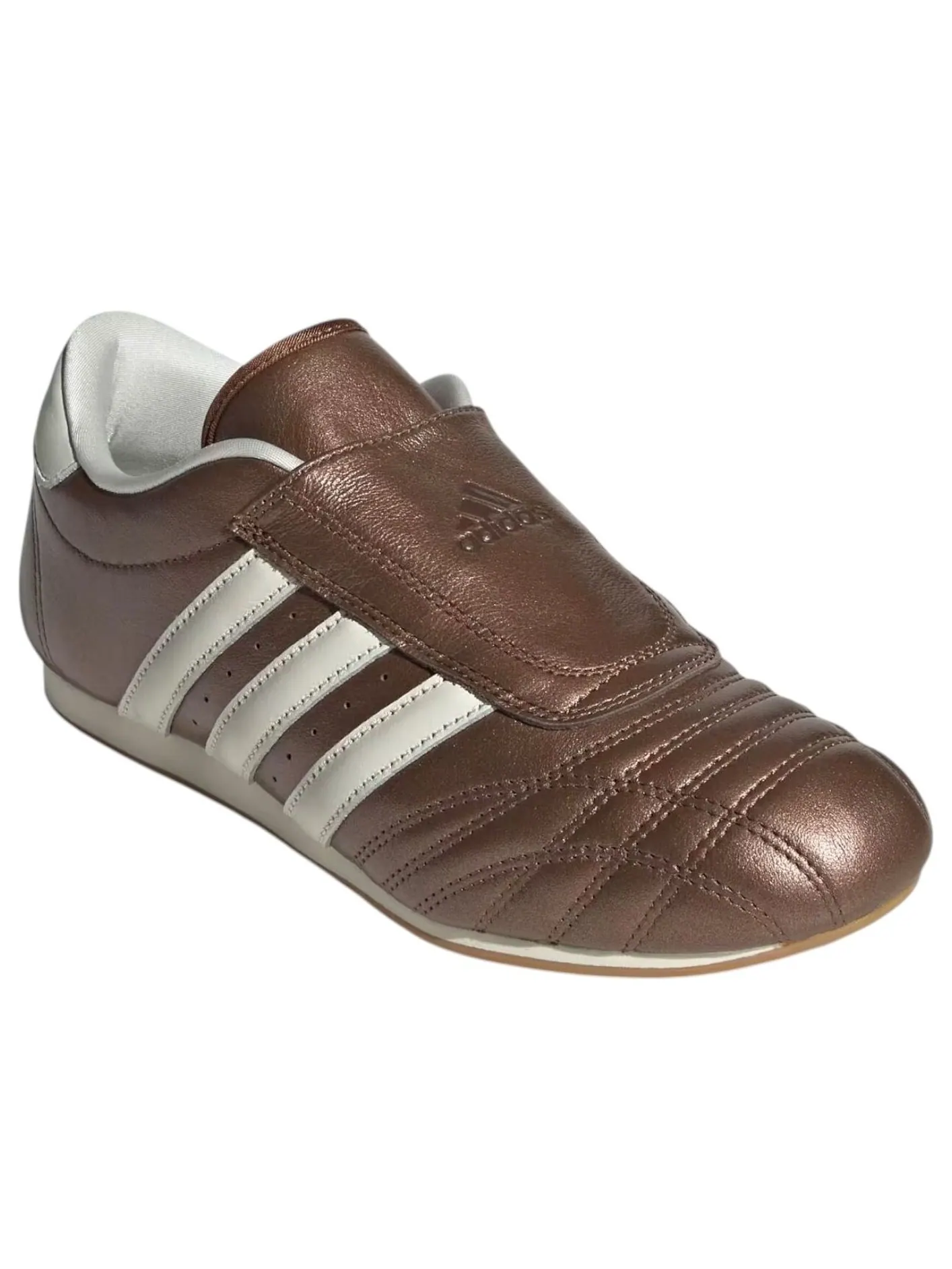 (WMNS) Adidas Taekwondo 'Preloved Brown Off White' — изображение 2 из 5