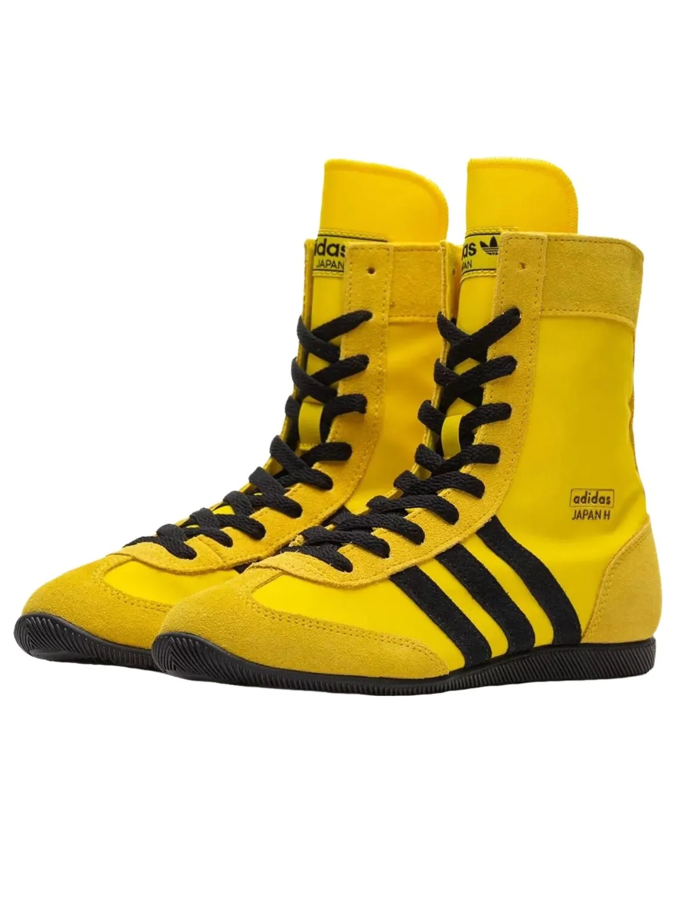 (WMNS) Adidas Japan Mid 'Yellow Black' — изображение 2 из 5