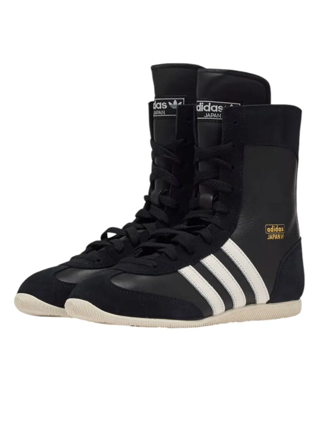 Кроссовки (WMNS) adidas Japan High 'Black Off White' — изображение 5 из 7, черный