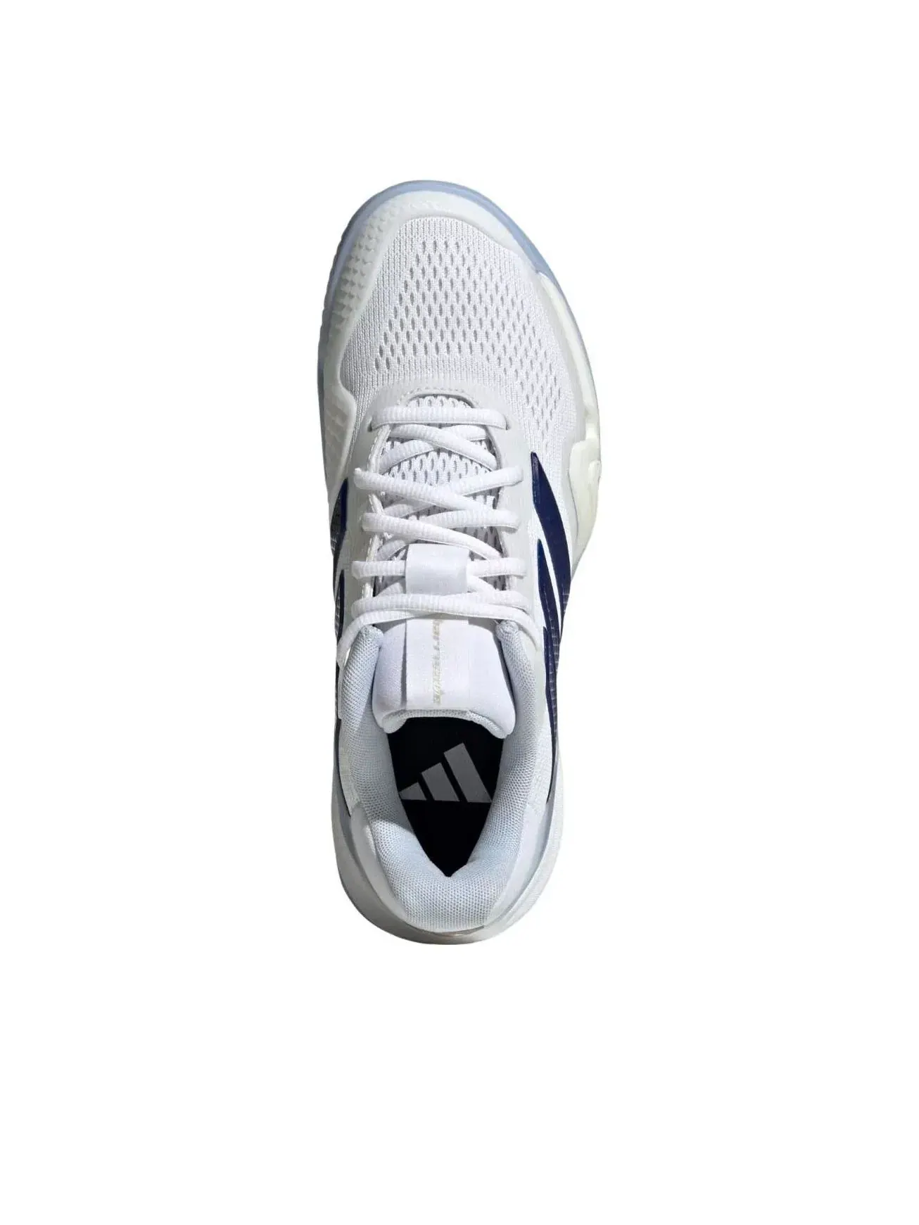 Женские кроссовки для тенниса с шнуровкой Barricade 14 Adidas — изображение 2 из 5, белый