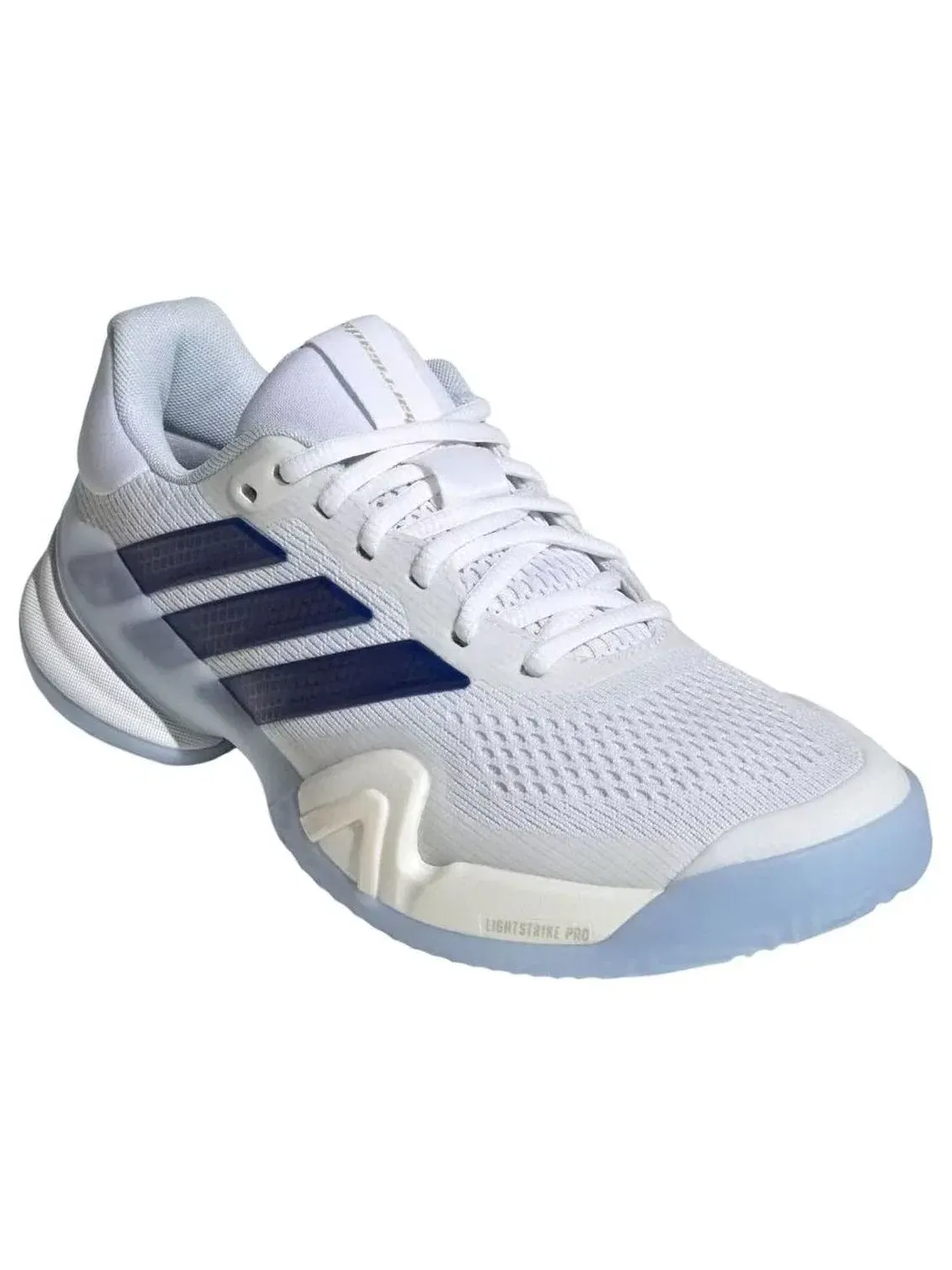 Женские кроссовки для тенниса с шнуровкой Barricade 14 Adidas — изображение 4 из 5, белый