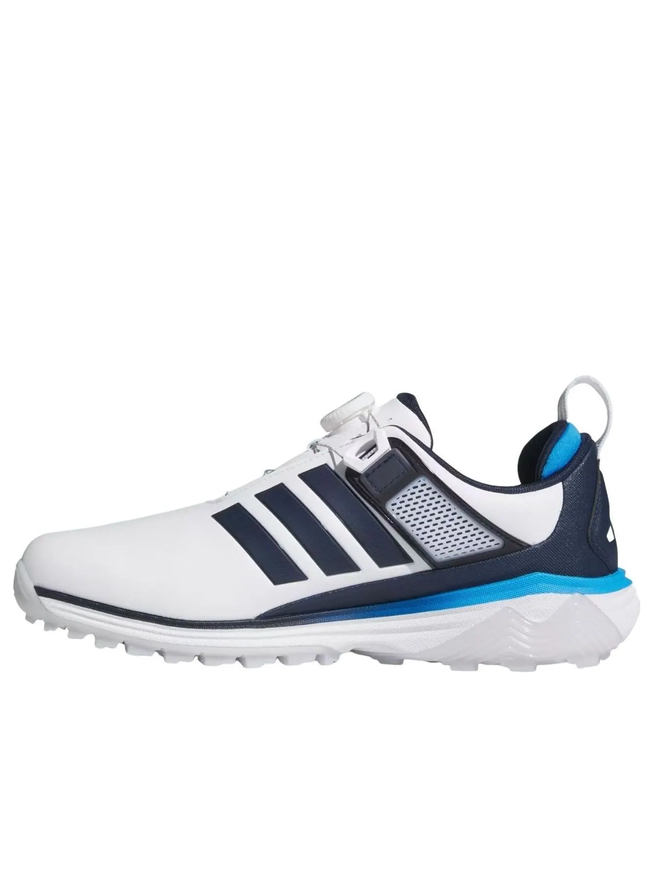 Adidas Adipower 26 Boa Spikeless 'Cloud White Collegiate Navy Lucid Ray Blue' — изображение 1 из 6, белый/темно-синий/синий