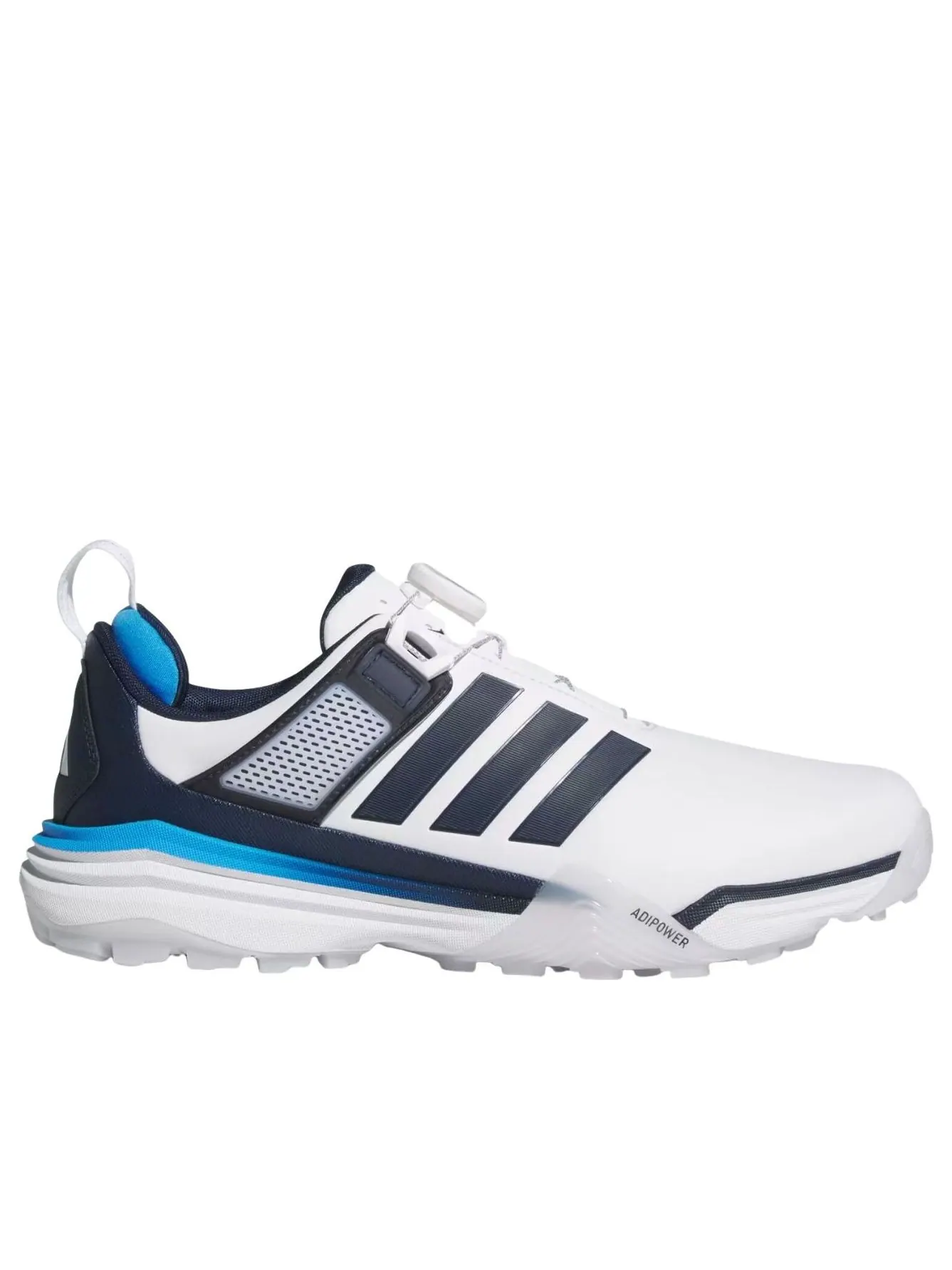 Adidas Adipower 26 Boa Spikeless 'Cloud White Collegiate Navy Lucid Ray Blue' — изображение 6 из 6, белый/темно-синий/синий