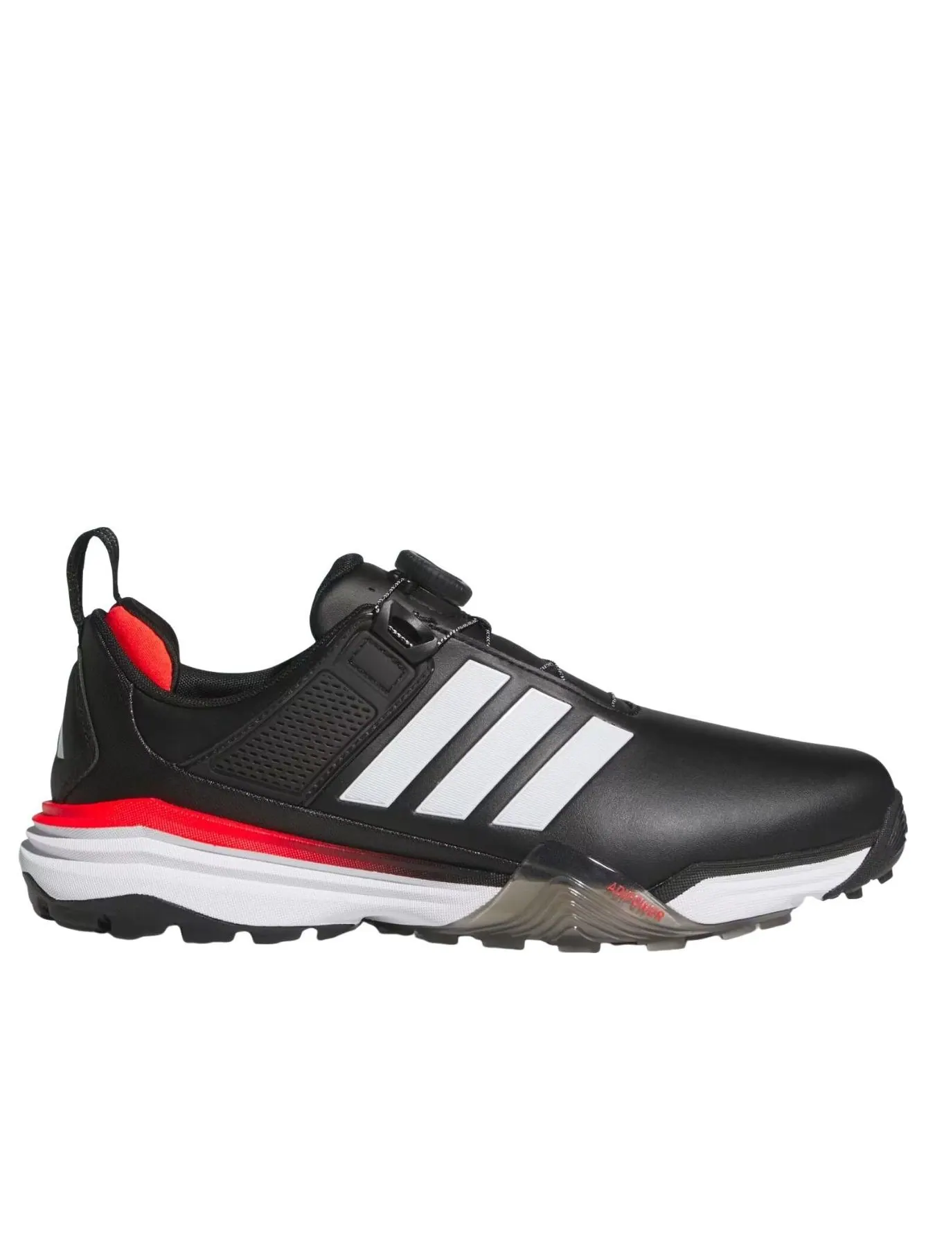 Adidas Adipower 26 Boa Spikeless 'Core Black Cloud White Lucid Red' — изображение 6 из 6, черный/белый/красный