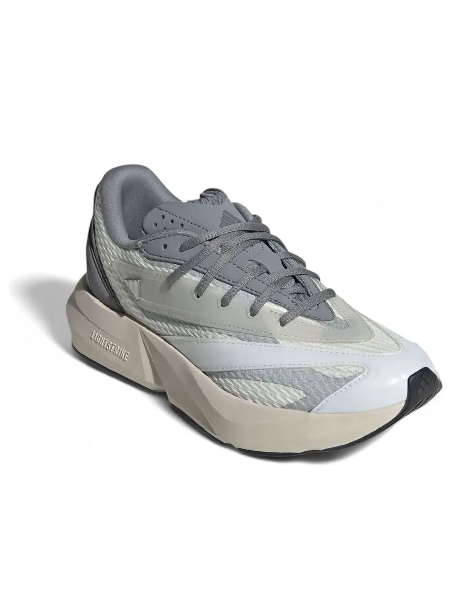 Кроссовки (WMNS) adidas Lightblaze 'White Grey' — изображение 3 из 6, серый