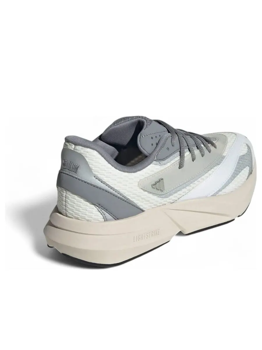 Кроссовки (WMNS) adidas Lightblaze 'White Grey' — изображение 4 из 6, серый
