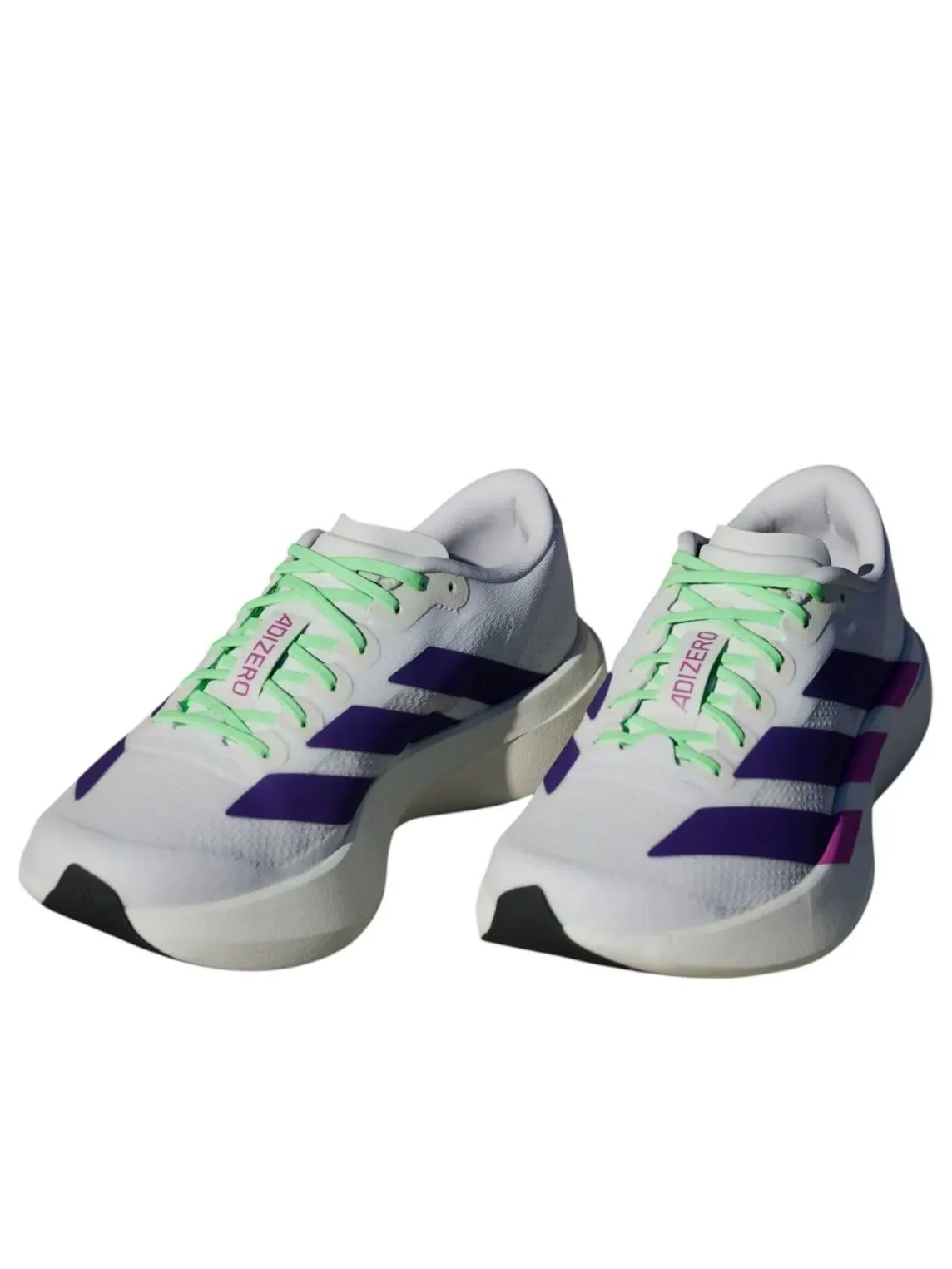 (WMNS) Adidas Adizero Evo SL 'White Collegiate Purple' — изображение 4 из 5