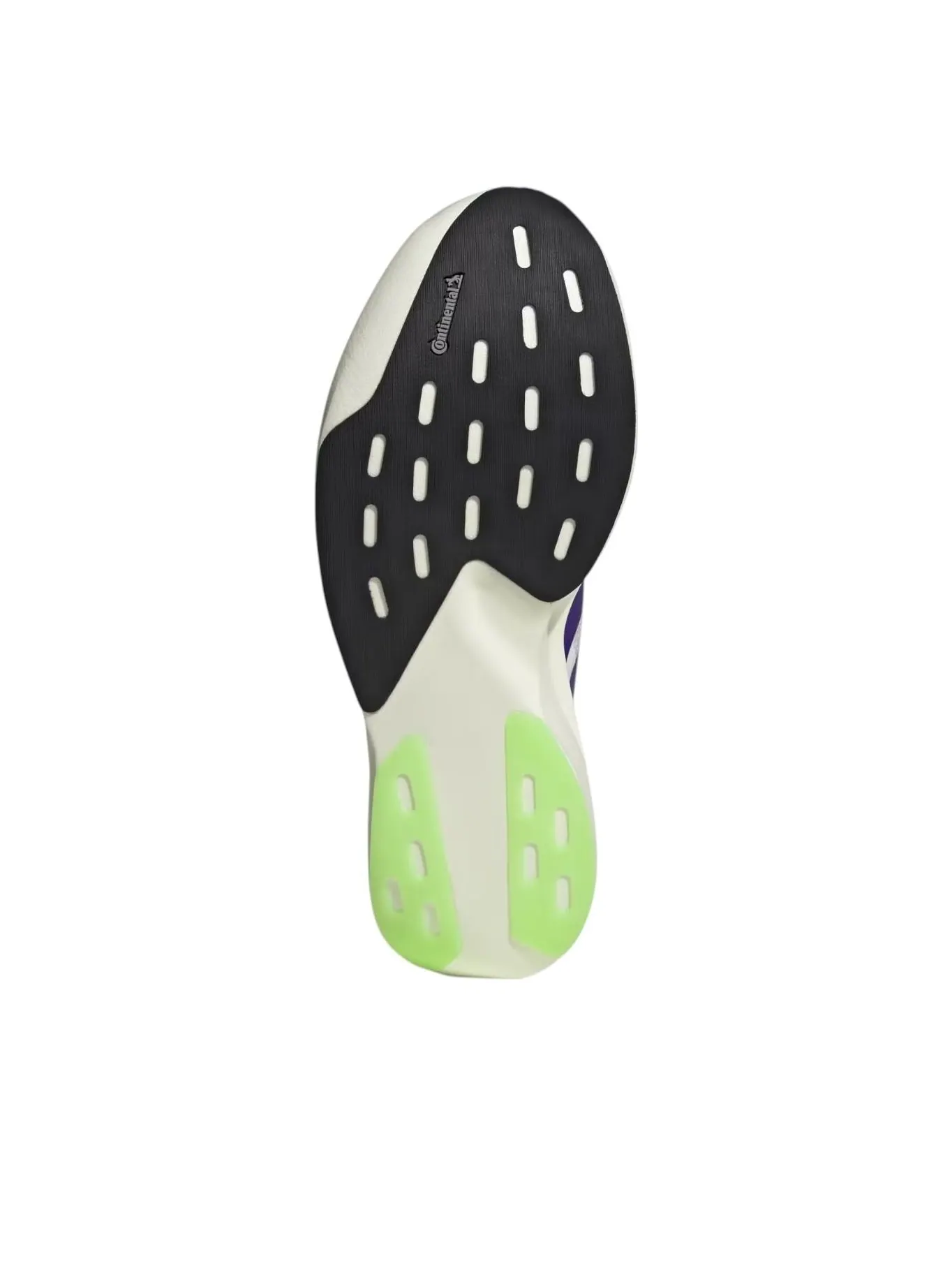 Adidas Adizero Evo SL 'White Collegiate Purple Lime Burst' — изображение 3 из 5, белый/фиолетовый