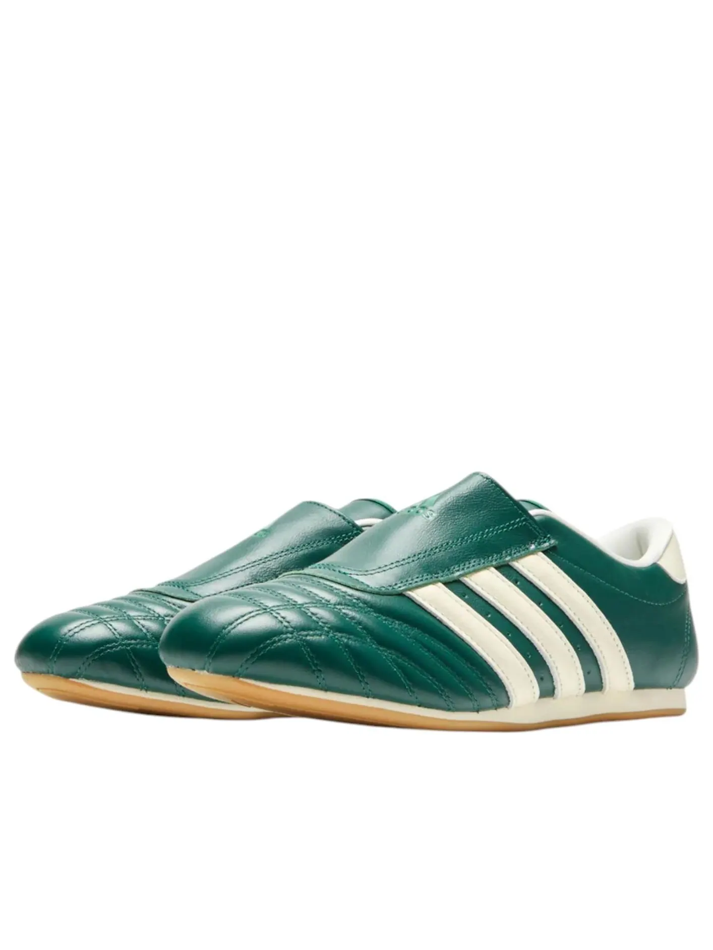 (WMNS) Adidas Taekwondo 'Collegiate Green Off White' — изображение 2 из 5, зеленый/белый