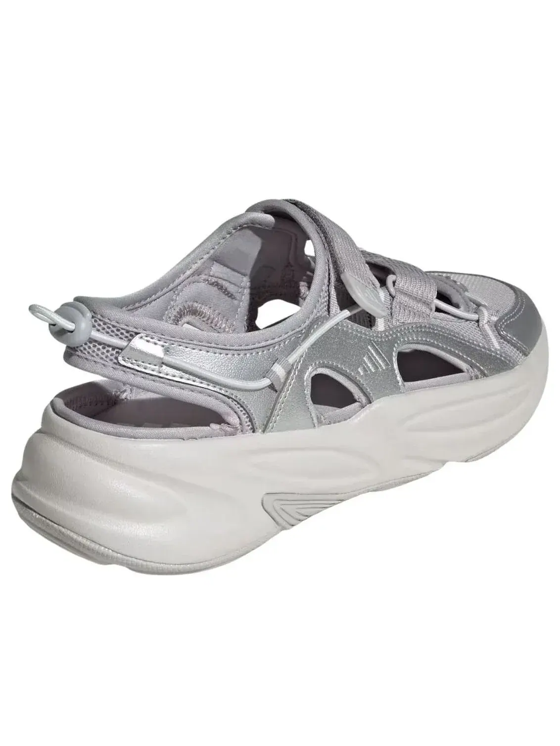 (WMNS) Сандалии Adidas Ozwave 'Серо-серебристый металлик' — изображение 5 из 5, серый