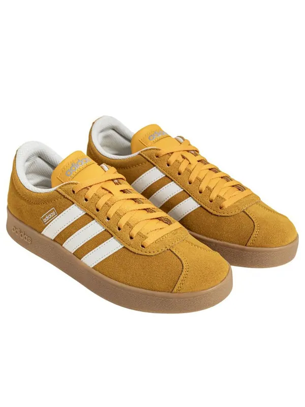 Кроссовки vl court classic Adidas — изображение 3 из 4, желтый