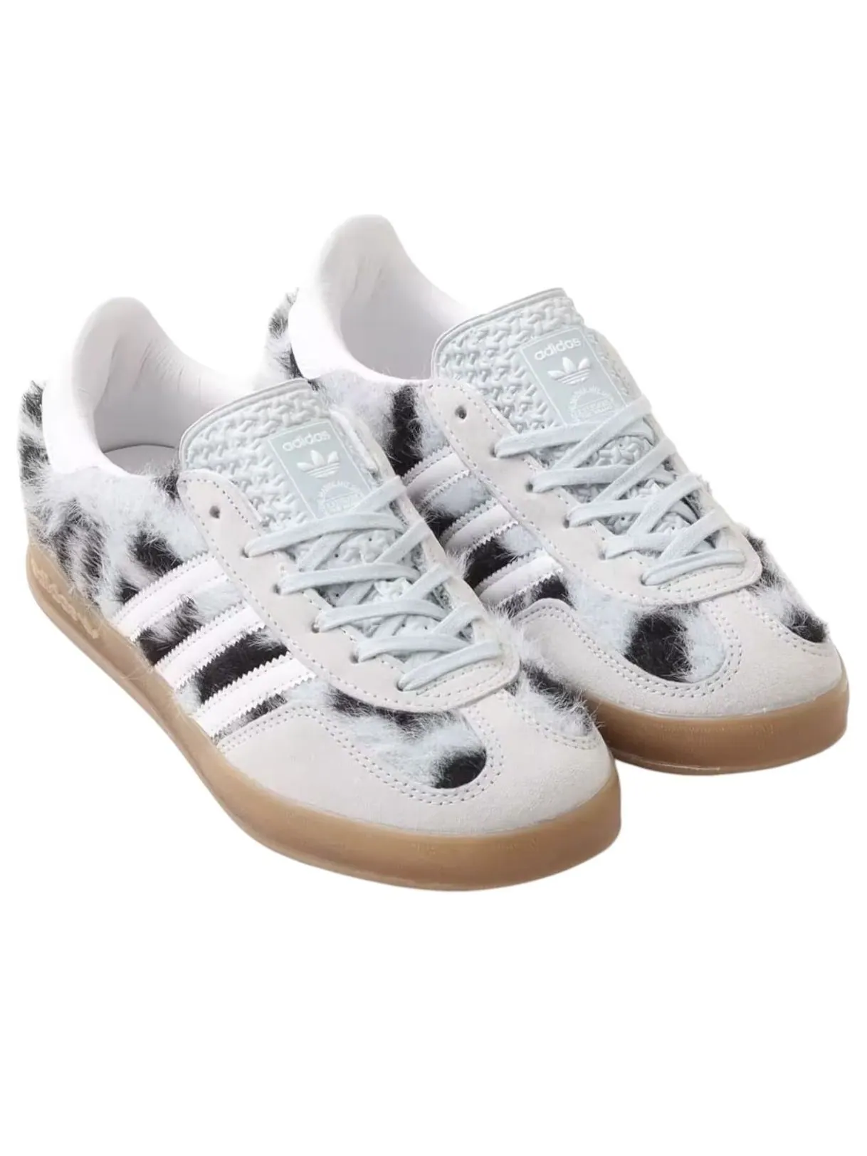 Adidas x atmos Pink Gazelle Indoor 'Trinity Leopard Halo Blue' — изображение 3 из 7, синий
