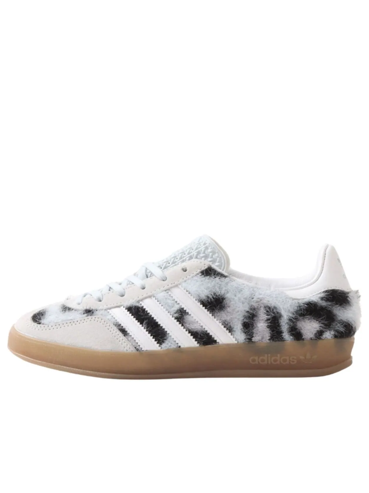 Кроссовки adidas x atmos Pink Gazelle Indoor 'Trinity Leopard Halo Blue' — изображение 1 из 7, синий