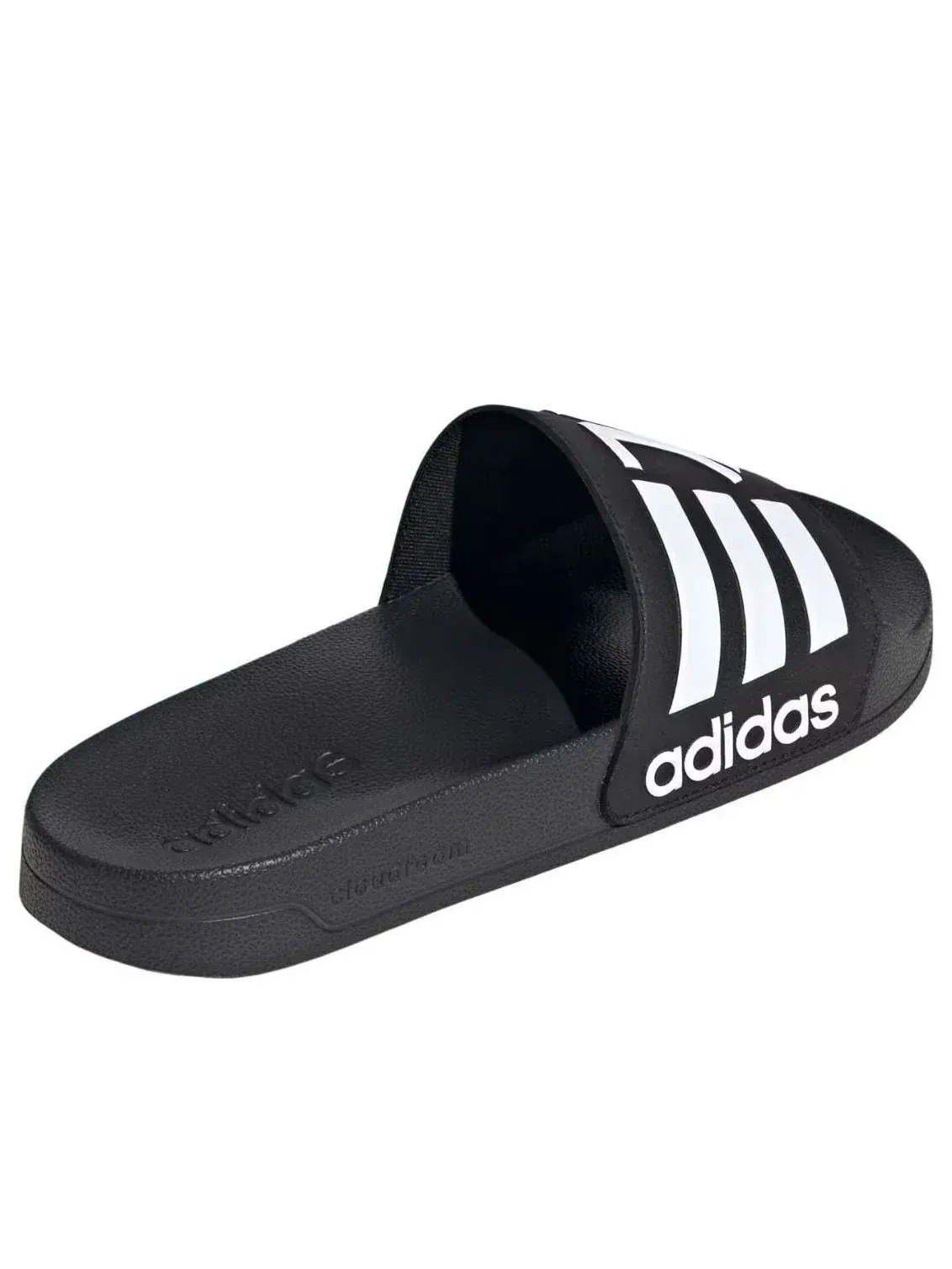Шлепанцы Adidas Adilette Shower Juventus Slides 'Black White' JS4862 — изображение 5 из 5, черный
