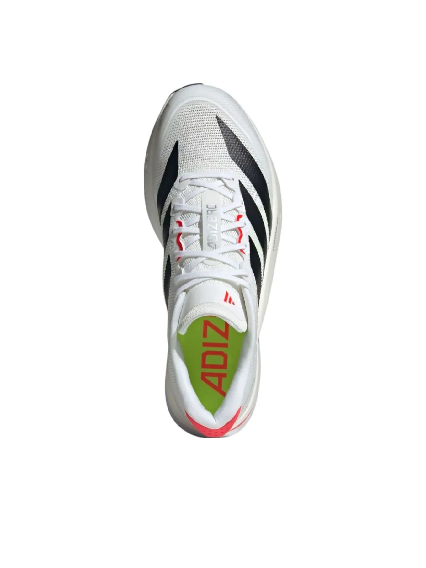 Кроссовки adidas Adizero Boston 13 'White Black Lucid Red' — изображение 4 из 5, белый