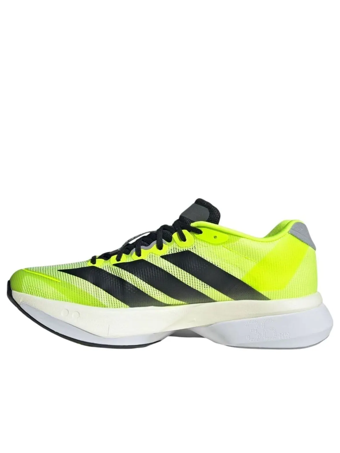 Adidas Adizero Boston 13 'Lucid Lemon Black' — изображение 1 из 5, черный/серебристый