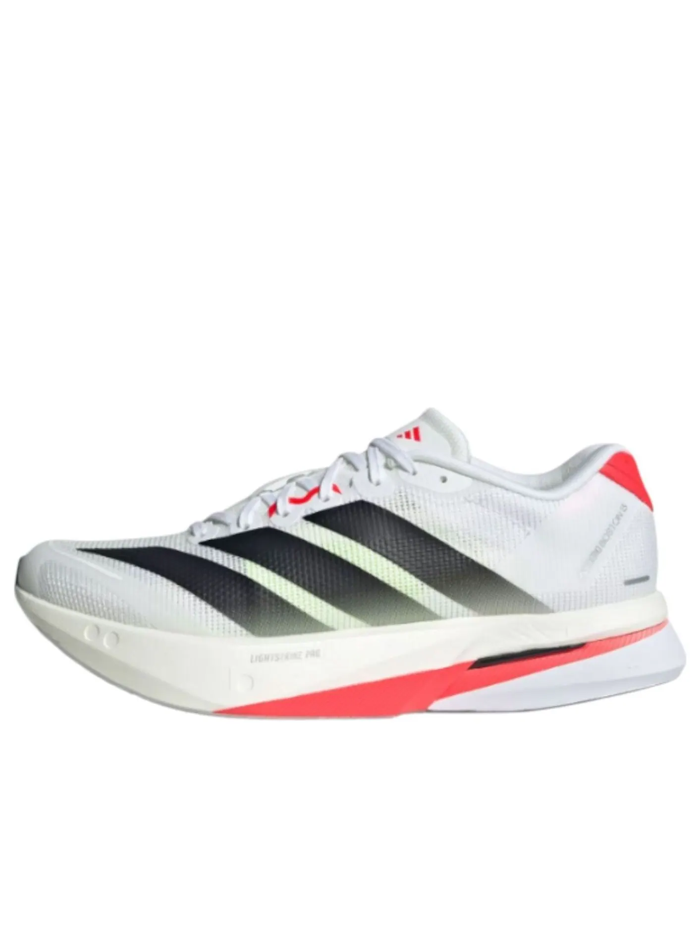 Кроссовки (WMNS) adidas AdiZero Boston 13 'White Black Lucid Red' — изображение 1 из 5, белый