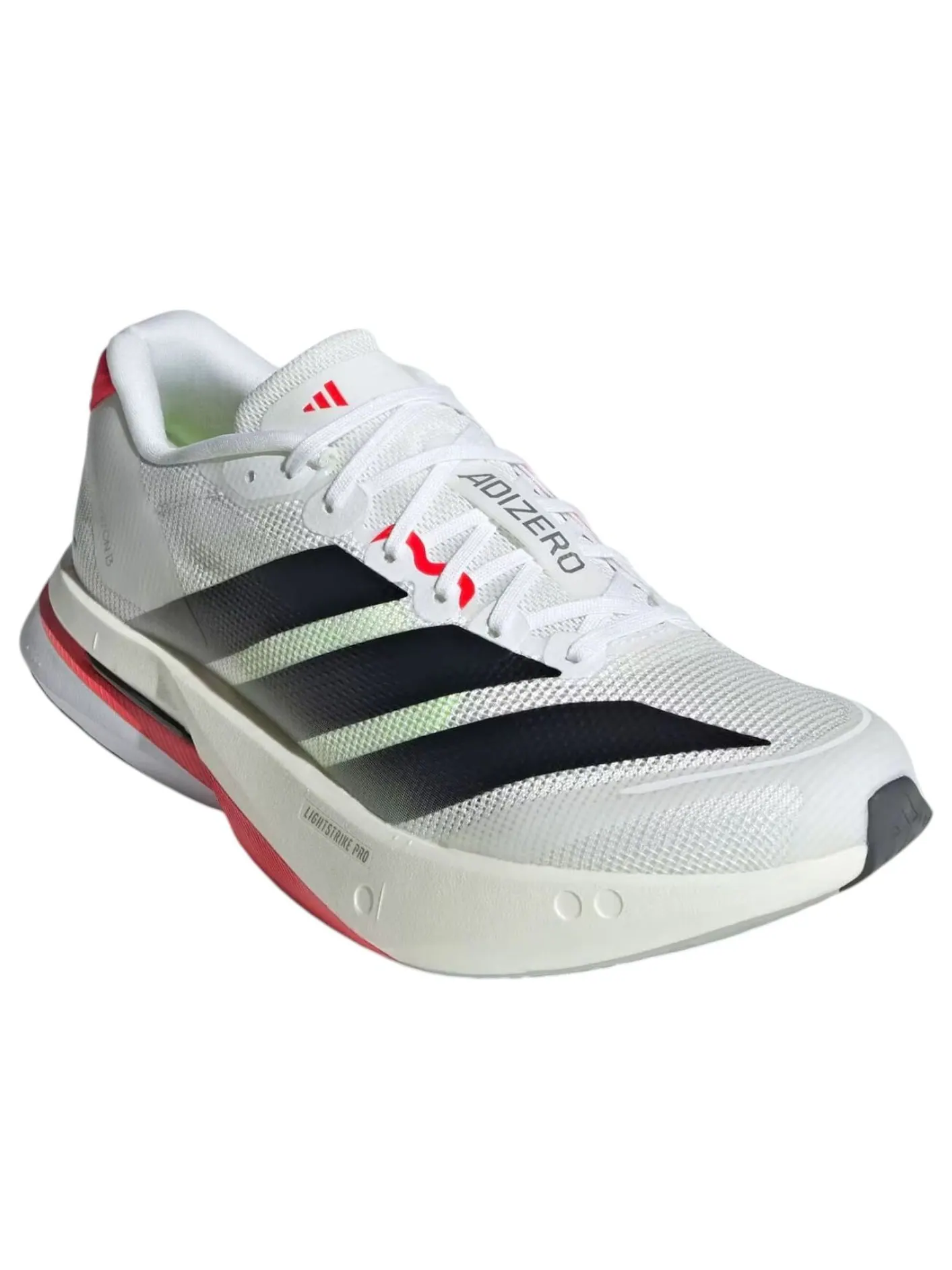Кроссовки (WMNS) adidas AdiZero Boston 13 'White Black Lucid Red' — изображение 2 из 5, белый
