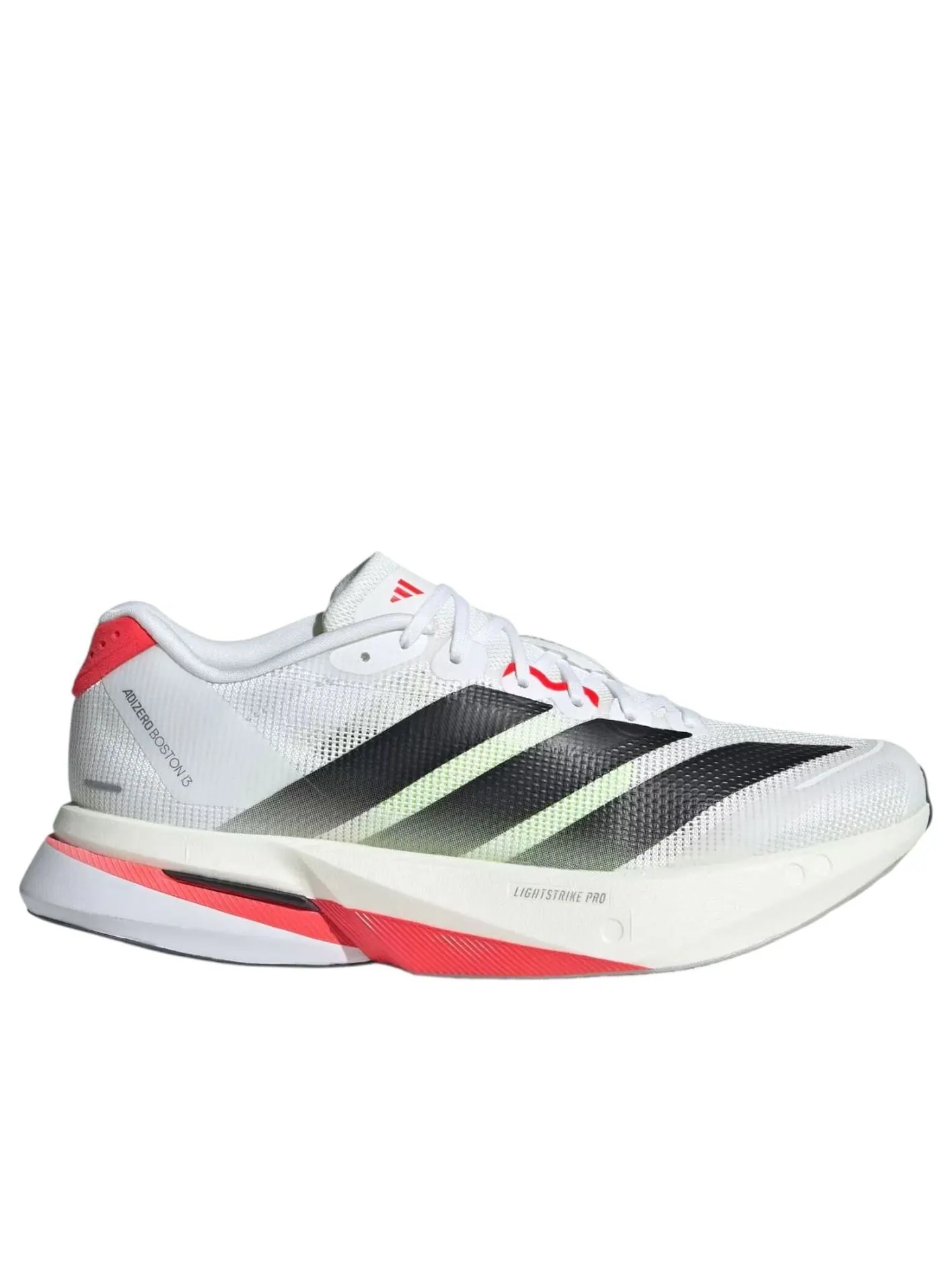 Кроссовки (WMNS) adidas AdiZero Boston 13 'White Black Lucid Red' — изображение 5 из 5, белый
