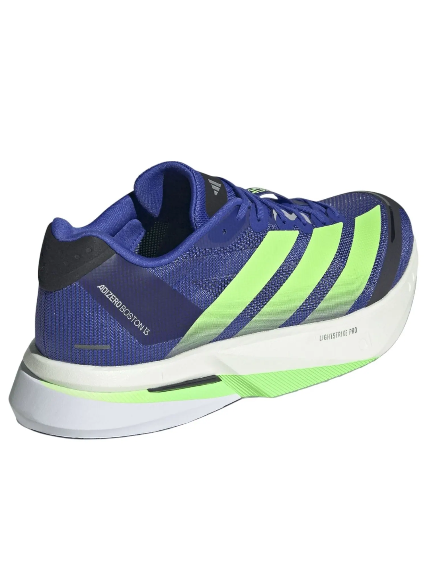 Adidas Adizero Boston 13 'Lucid Blue Lime Burst' — изображение 2 из 5, синий