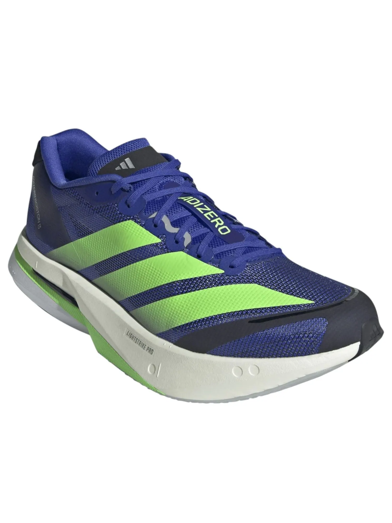 Adidas Adizero Boston 13 'Lucid Blue Lime Burst' — изображение 3 из 5, синий