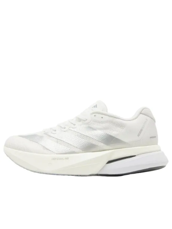 (WMNS) Adidas Adizero Boston 13 'Cloud White Matte Silver' — изображение 1 из 5, белый/серебристый/серый
